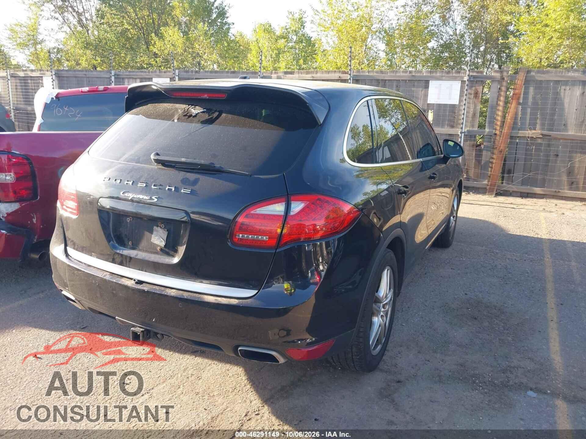 PORSCHE CAYENNE 2012 - WP1AB2A28CLA40158