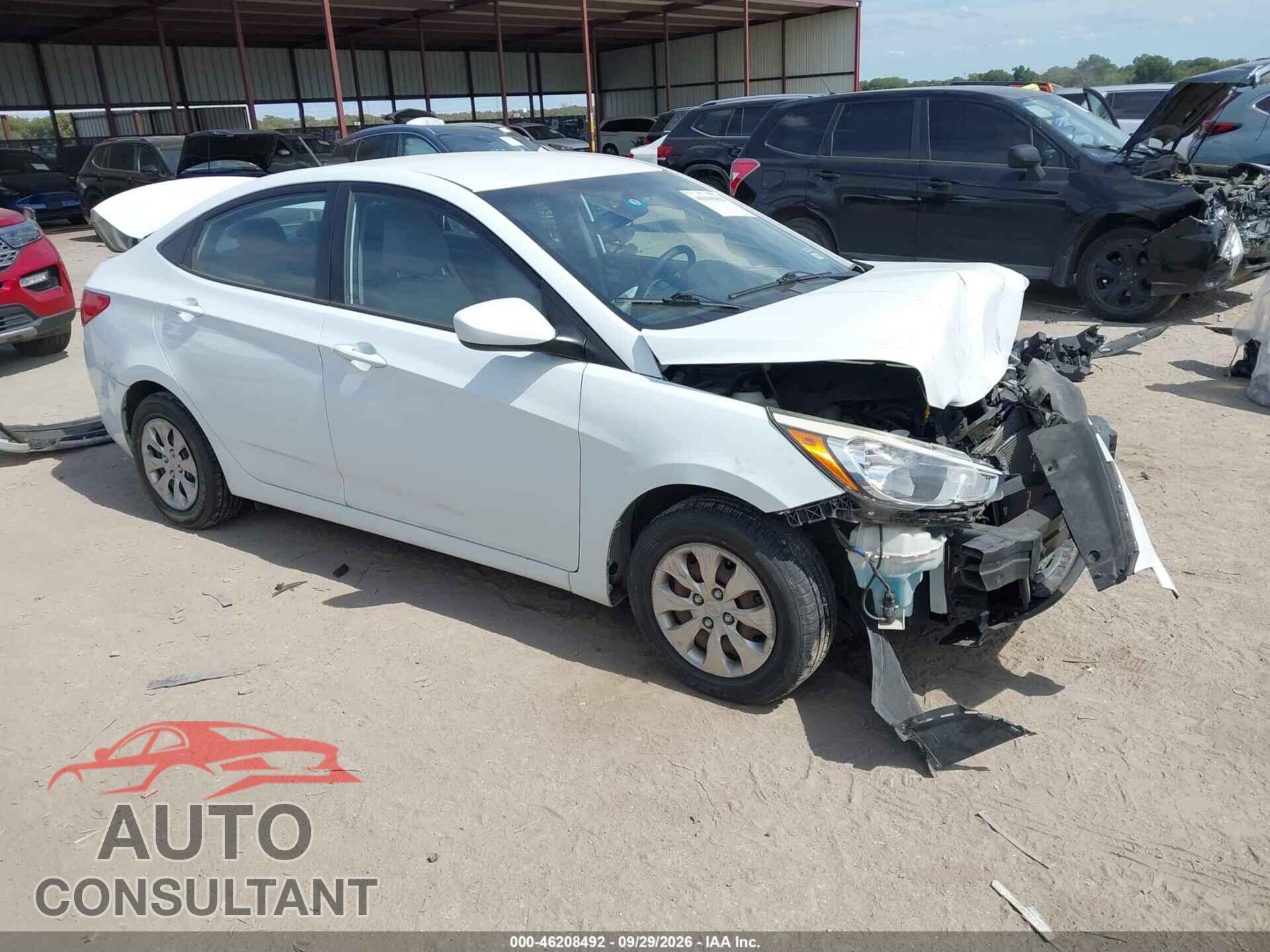 HYUNDAI ACCENT 2016 - KMHCT4AE5GU007868