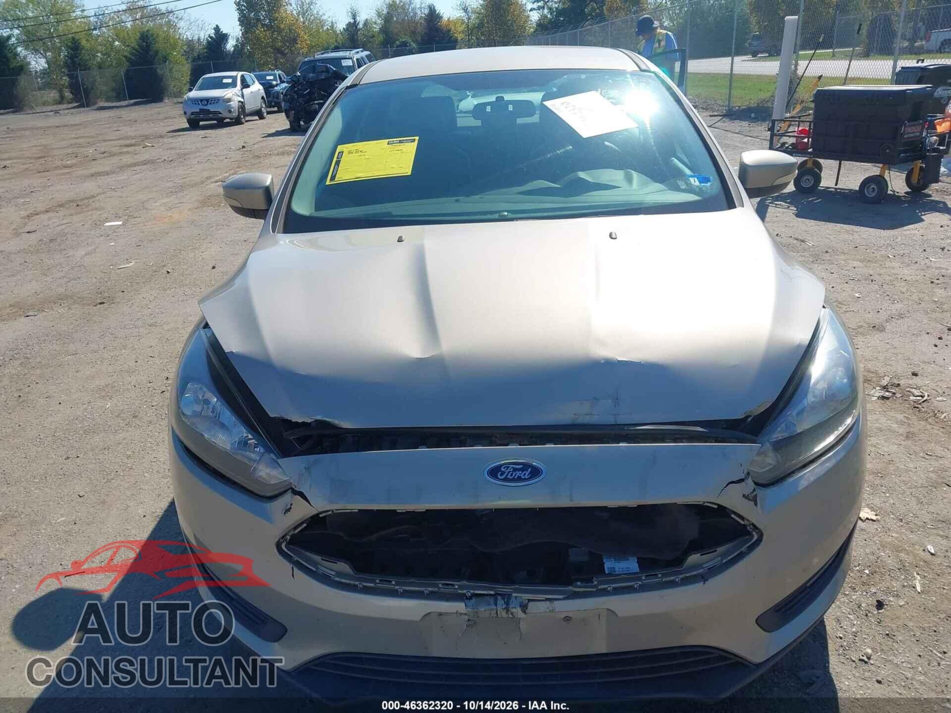 FORD FOCUS 2015 - 1FADP3K2XFL284005