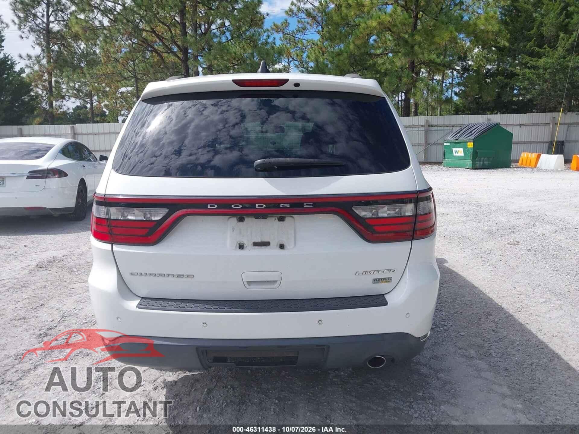 DODGE DURANGO 2014 - 1C4RDHDG8EC599687