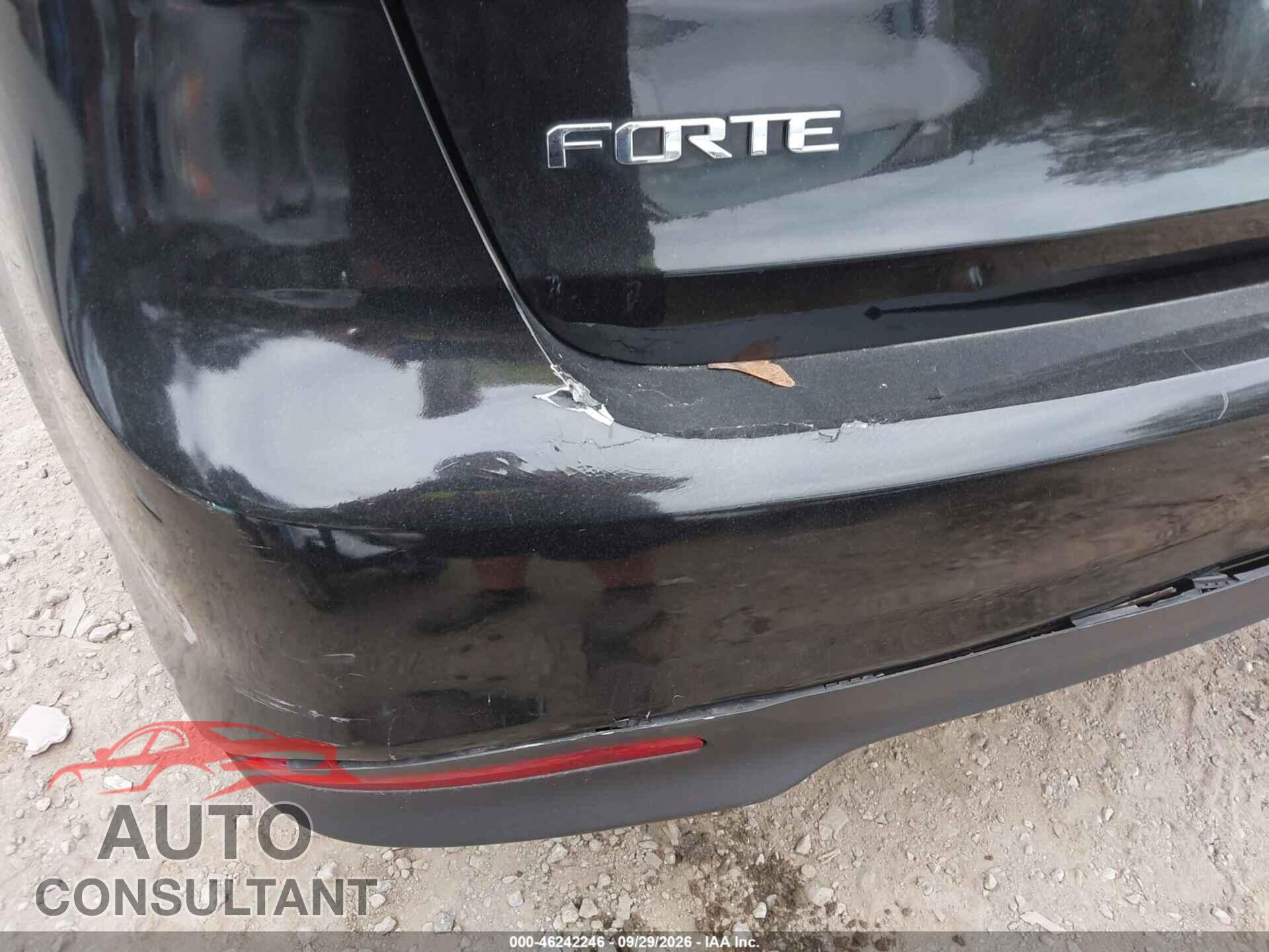 KIA FORTE 2017 - 3KPFL4A73HE066954