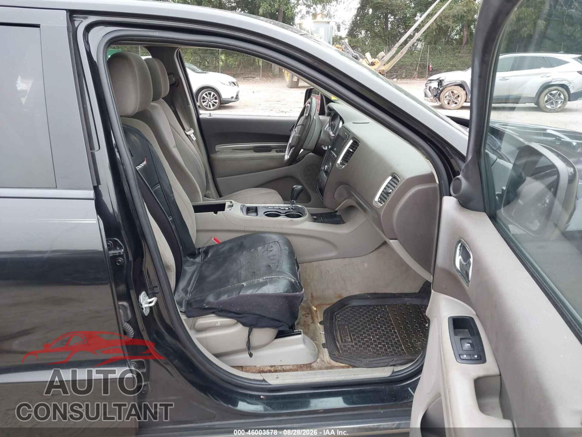 DODGE DURANGO 2012 - 1C4RDHAG1CC308481