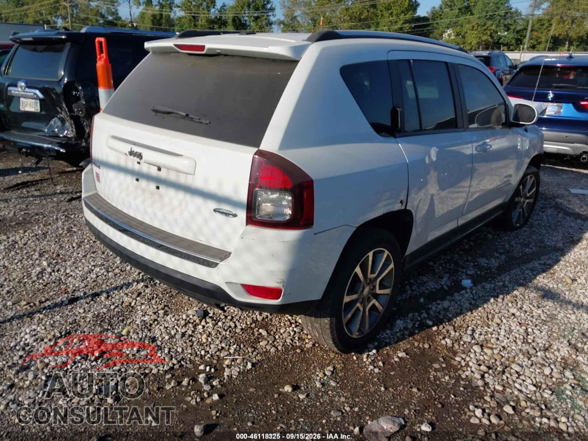 JEEP COMPASS 2017 - 1C4NJDEB6HD128378