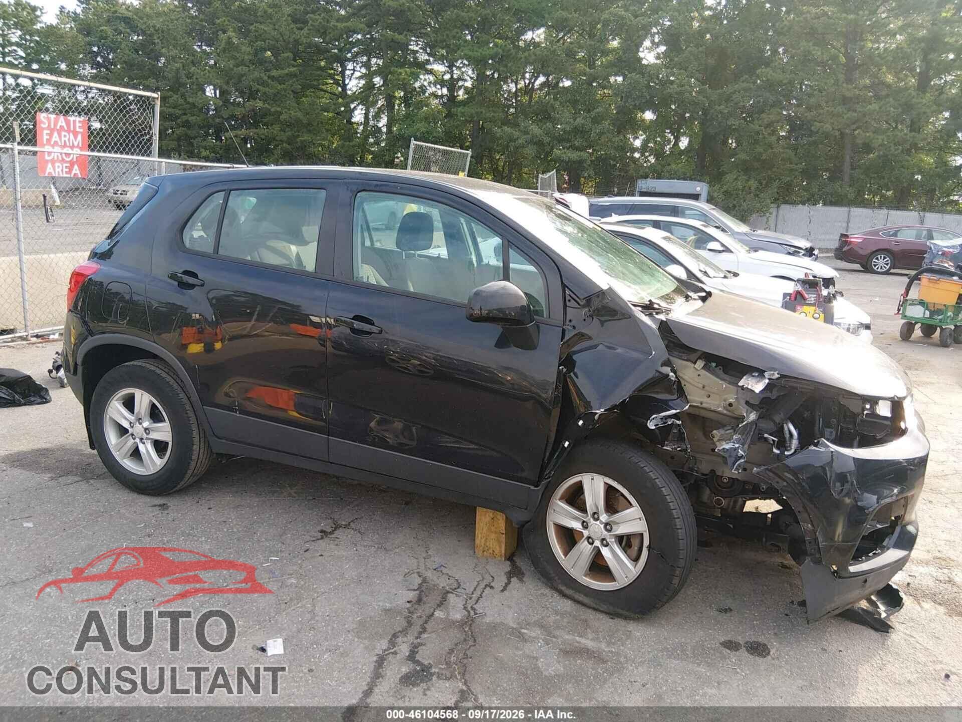 CHEVROLET TRAX 2019 - 3GNCJKSB3KL401978