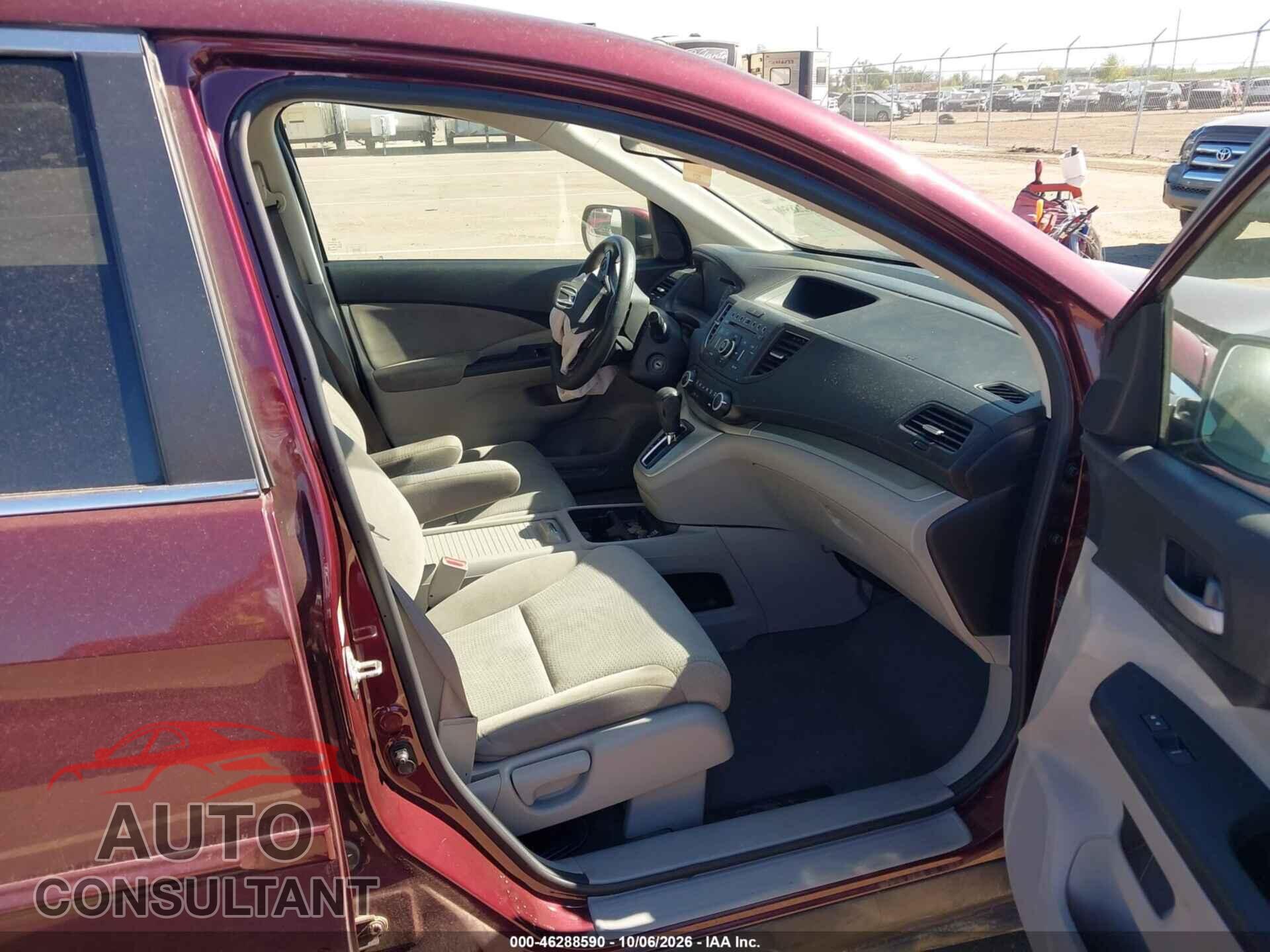HONDA CR-V 2012 - 5J6RM4H59CL081953