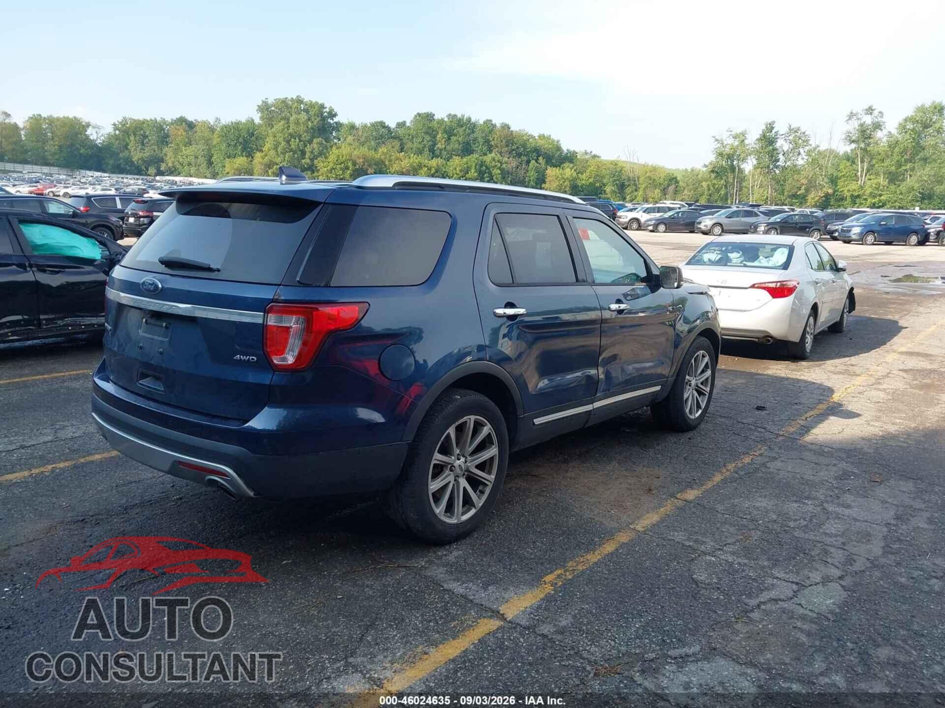 FORD EXPLORER 2017 - 1FM5K8F88HGC22991