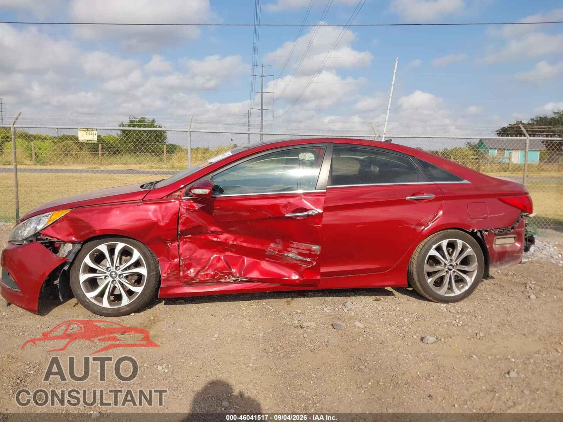 HYUNDAI SONATA 2014 - 5NPEC4AB2EH837654