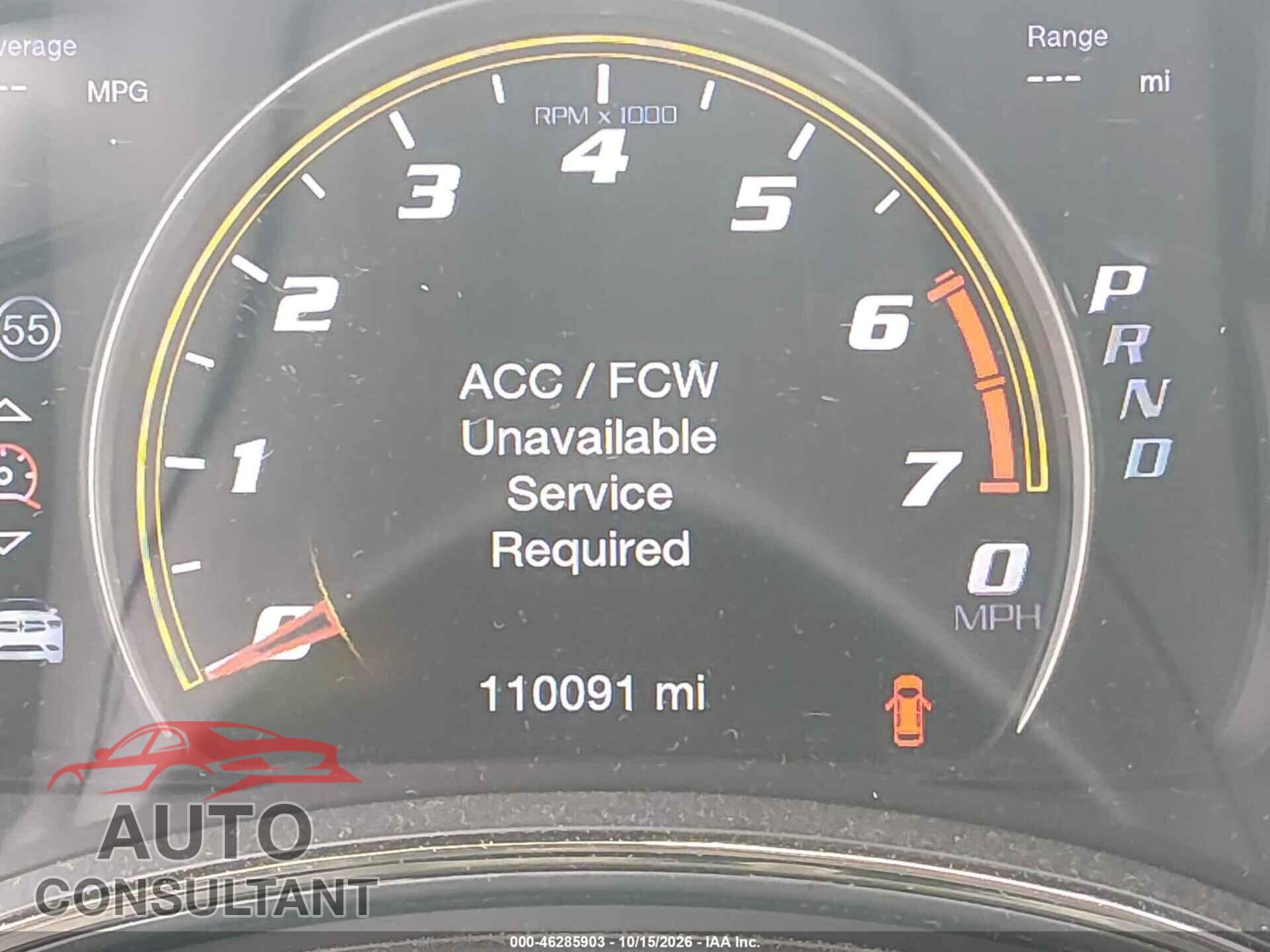 DODGE DURANGO 2018 - 1C4SDJGJ9JC216866