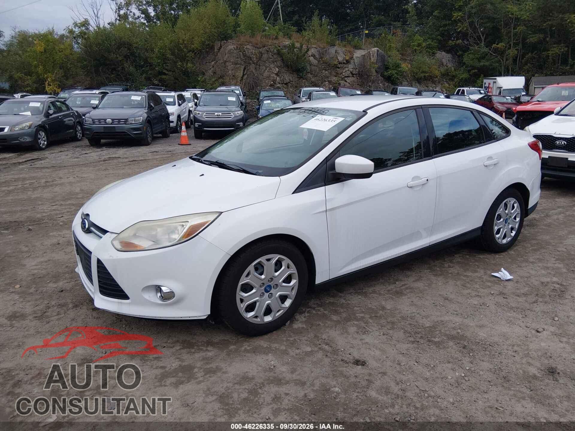FORD FOCUS 2012 - 1FAHP3F2XCL229402