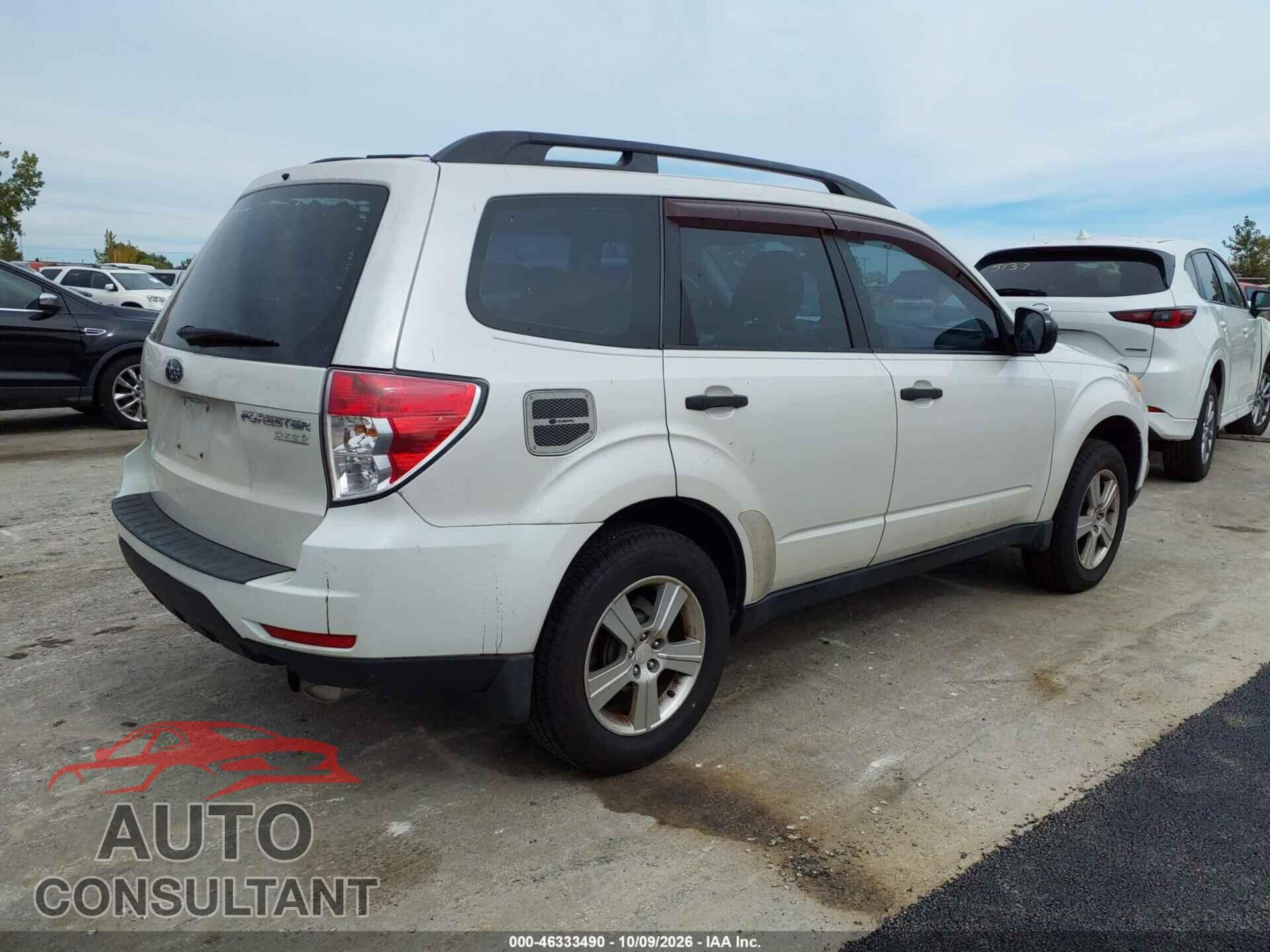 SUBARU FORESTER 2012 - JF2SHABCXCH427613