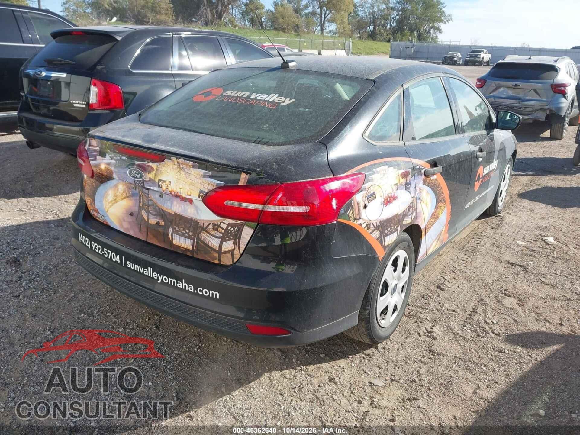 FORD FOCUS 2017 - 1FADP3E25HL308287