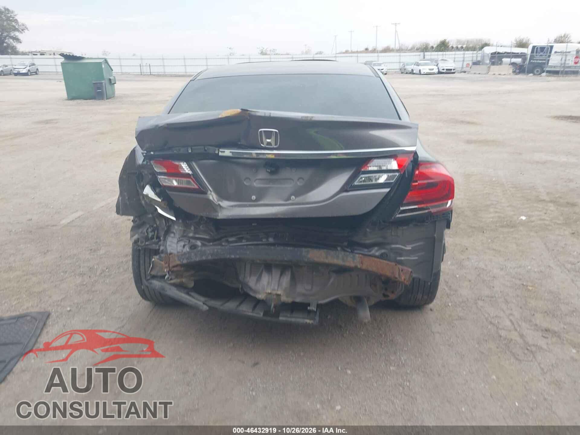 HONDA CIVIC 2013 - 19XFB2F89DE019656
