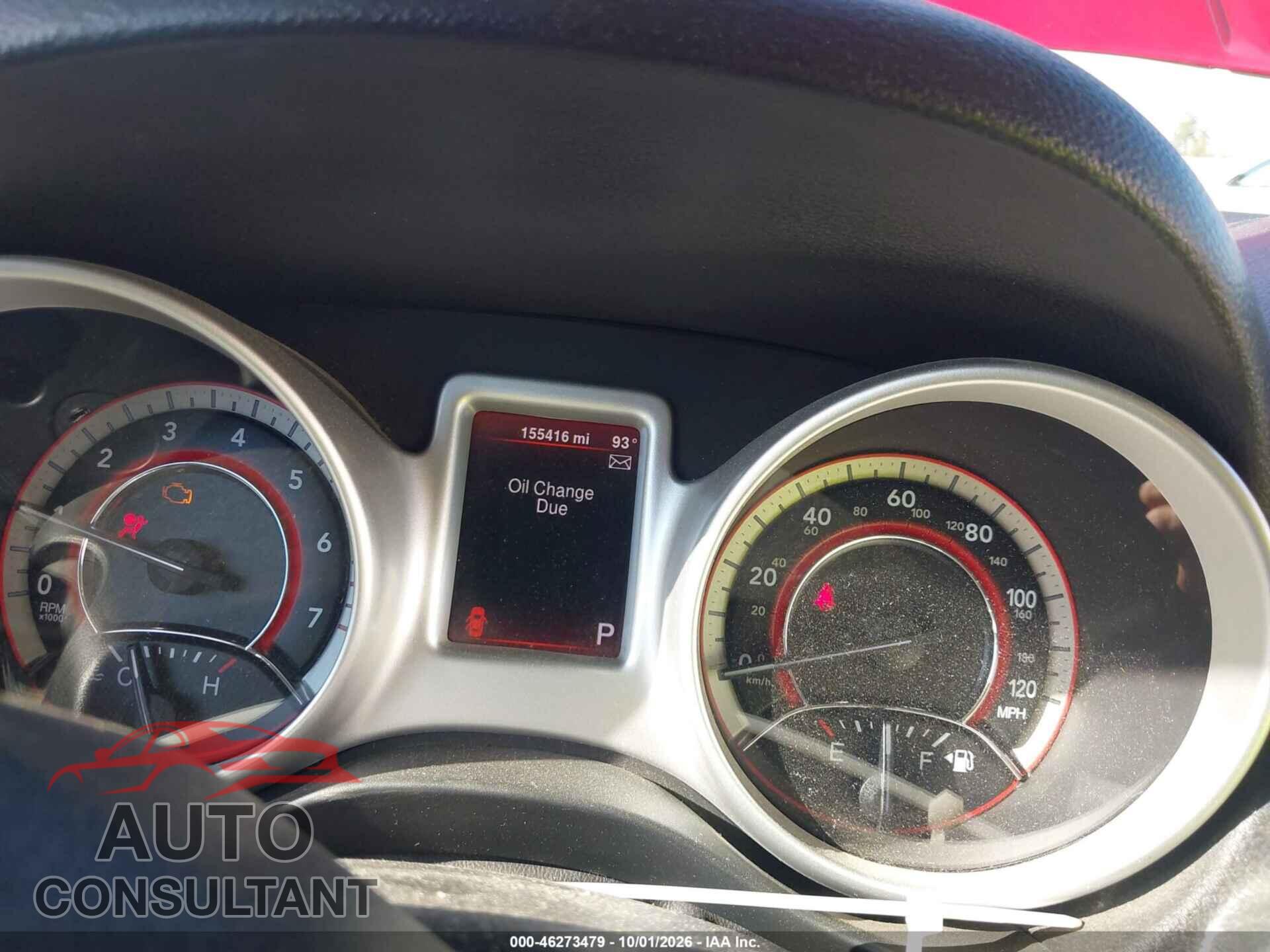 DODGE JOURNEY 2015 - 3C4PDDBG9FT608664