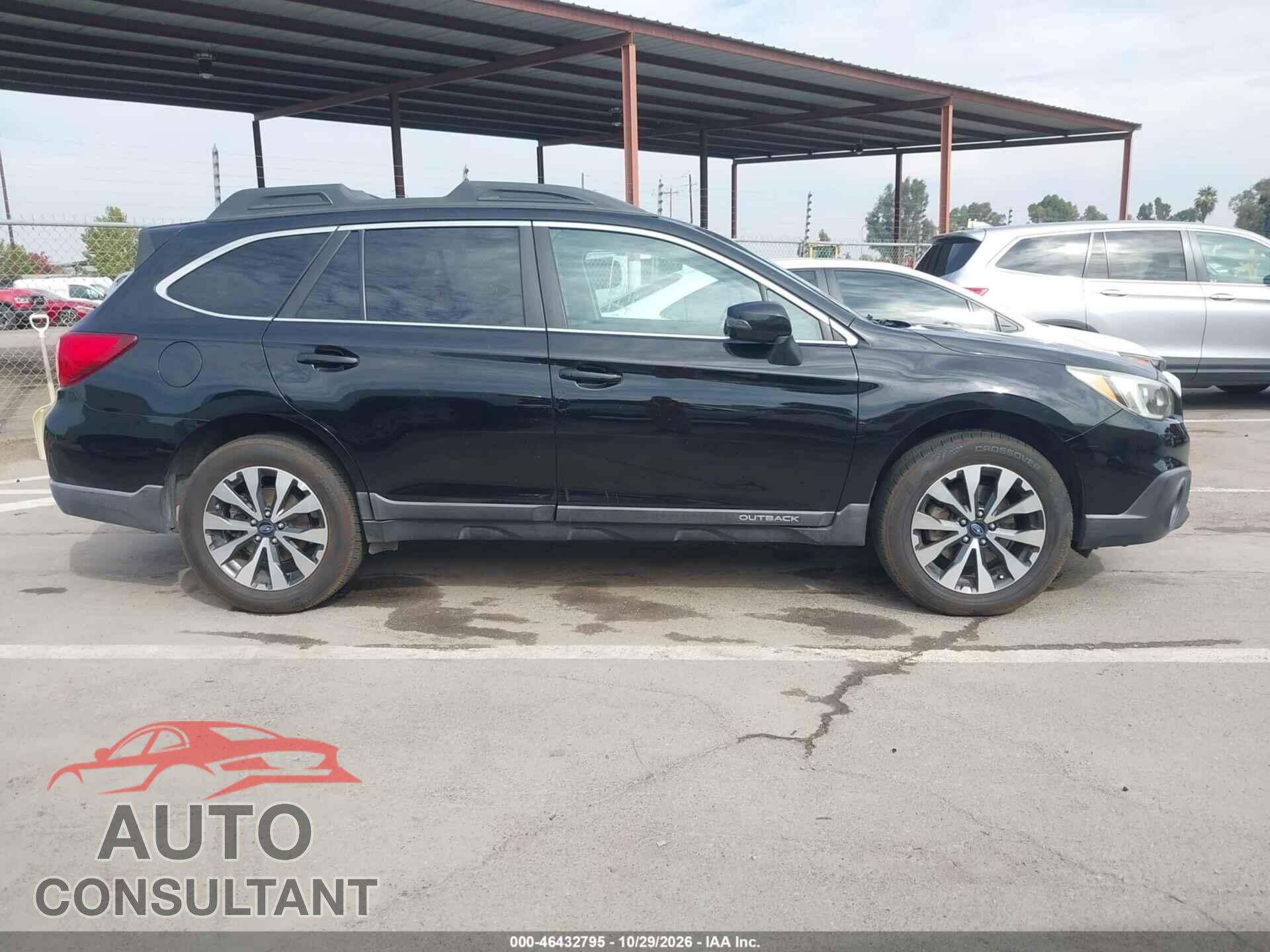 SUBARU OUTBACK 2015 - 4S4BSAJC2F3240400