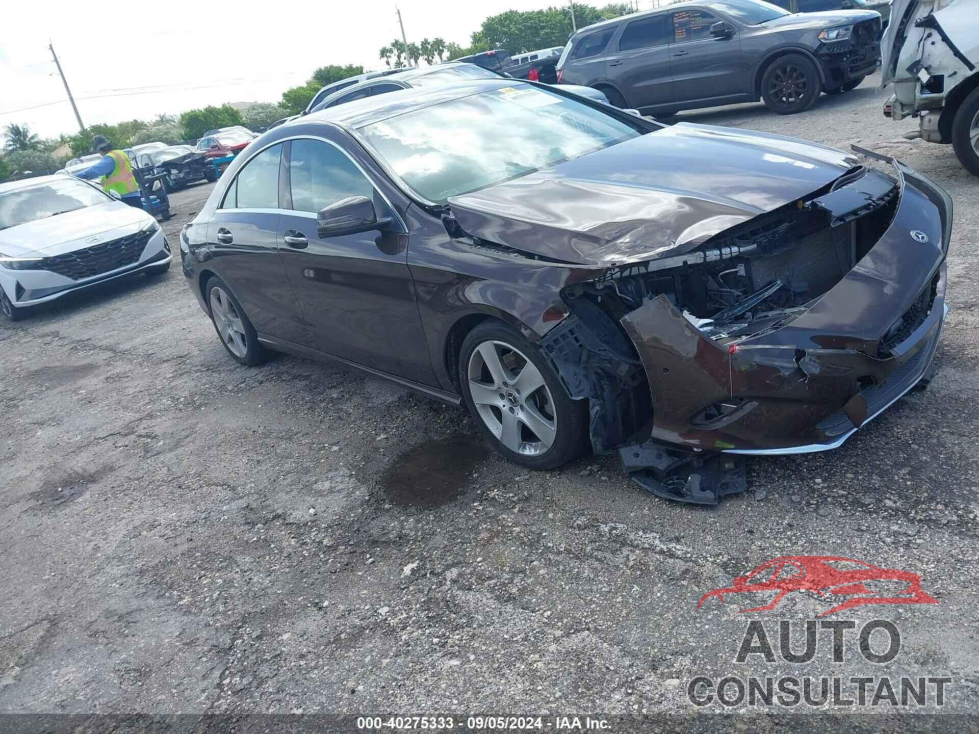MERCEDES-BENZ CLA 250 2018 - WDDSJ4EB6JN604640