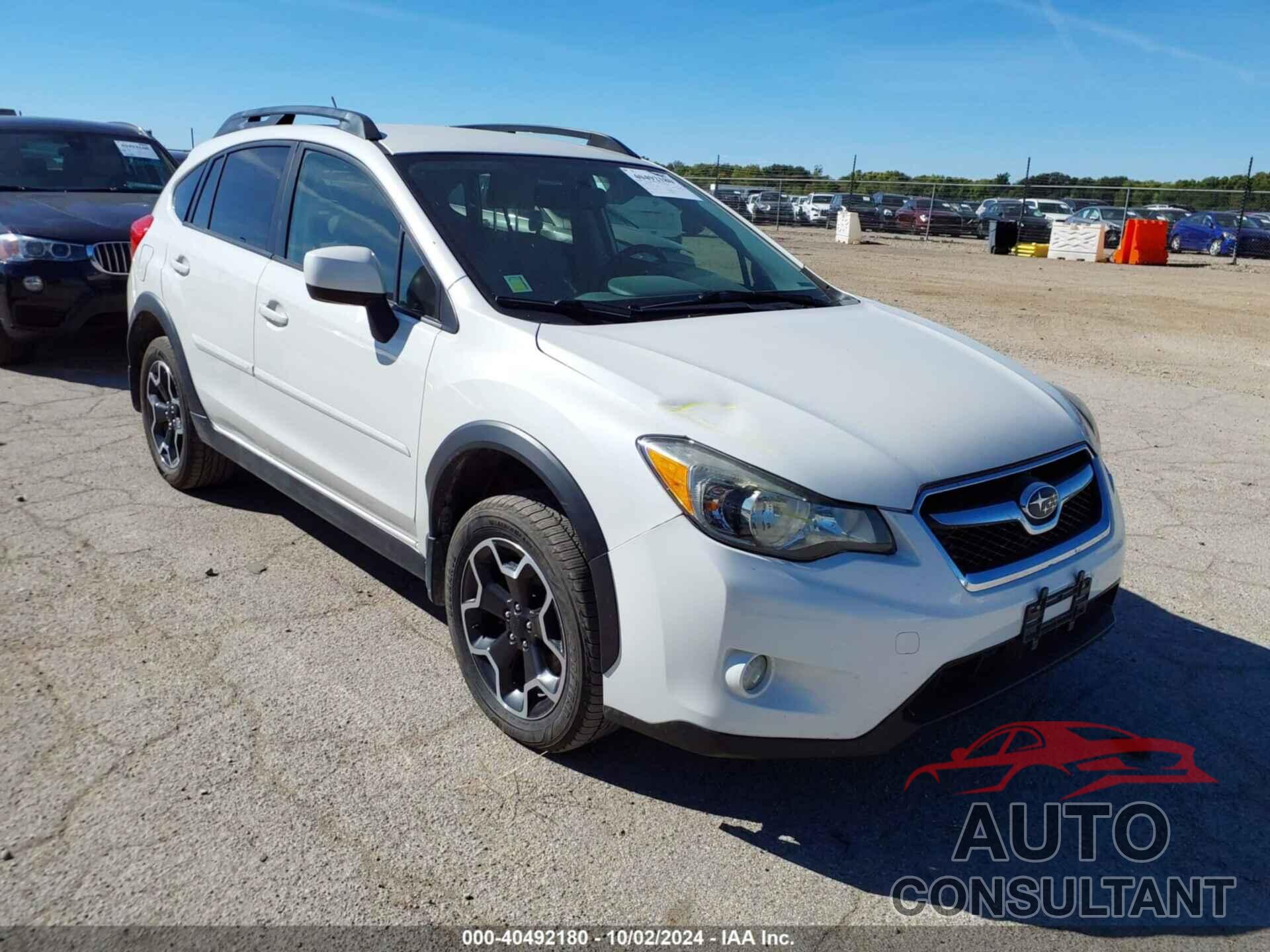 SUBARU XV CROSSTREK 2014 - JF2GPAGC9E8297425