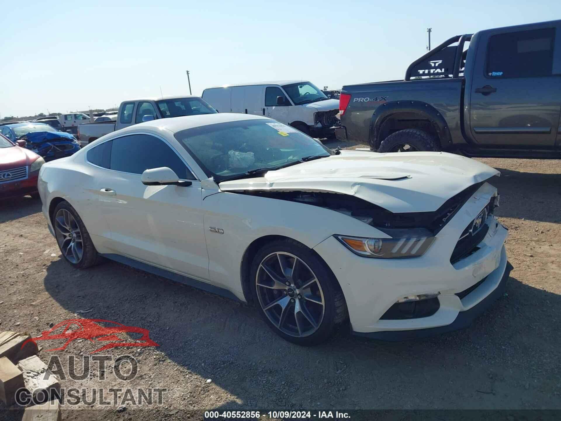 FORD MUSTANG 2015 - 1FA6P8RF9F5500655