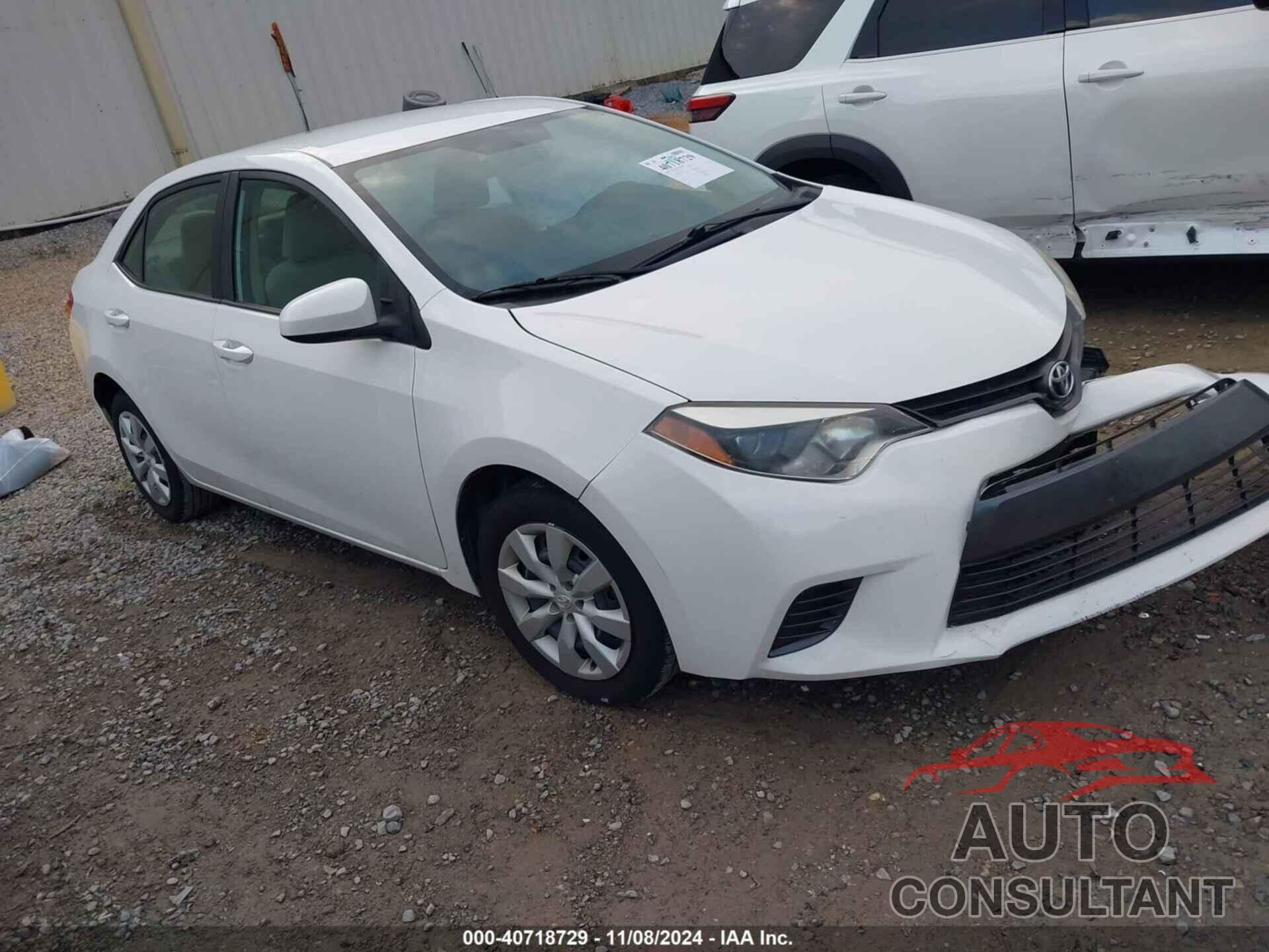 TOYOTA COROLLA 2016 - 5YFBURHE9GP553019