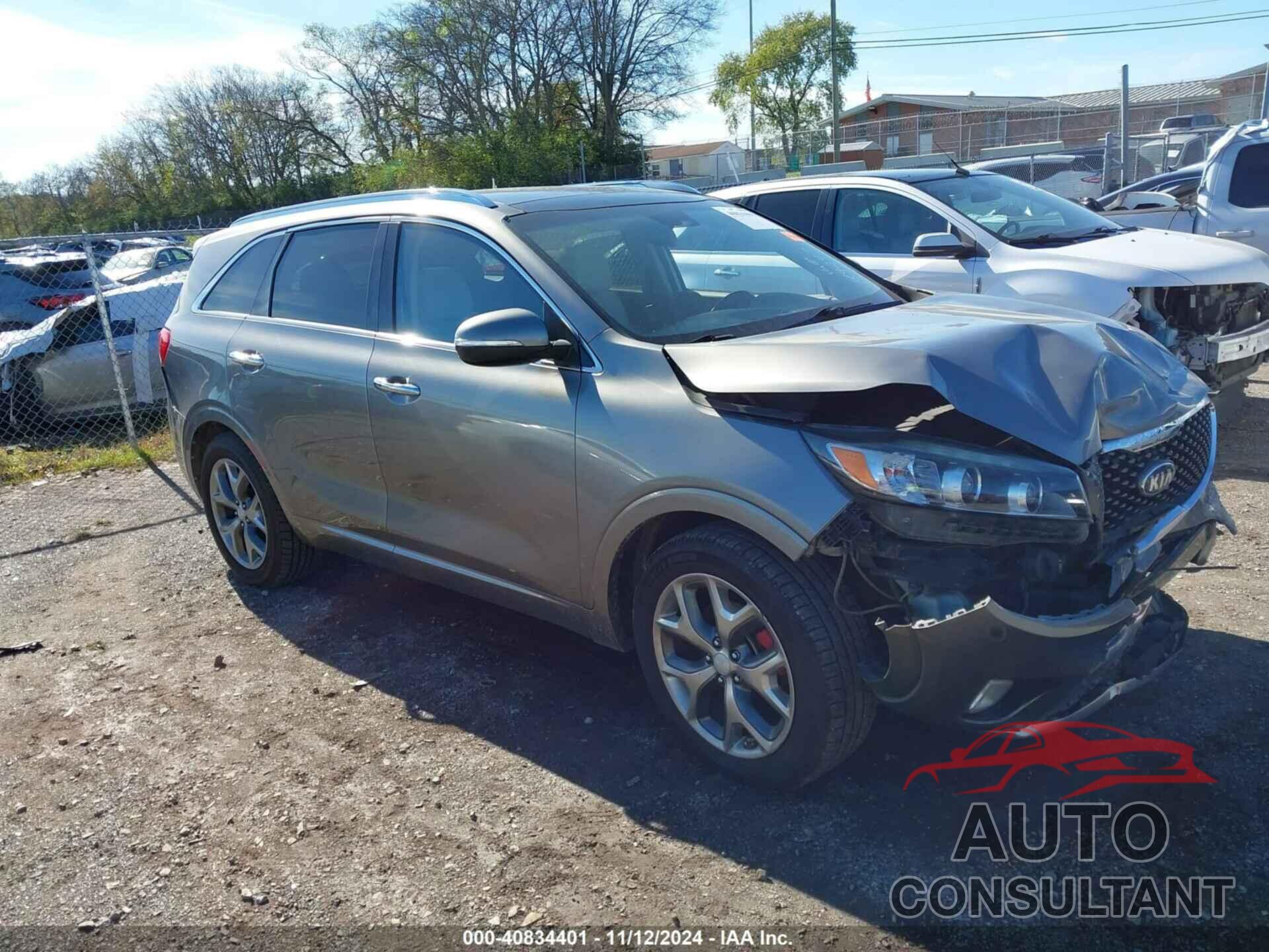 KIA SORENTO 2017 - 5XYPK4A50HG189247