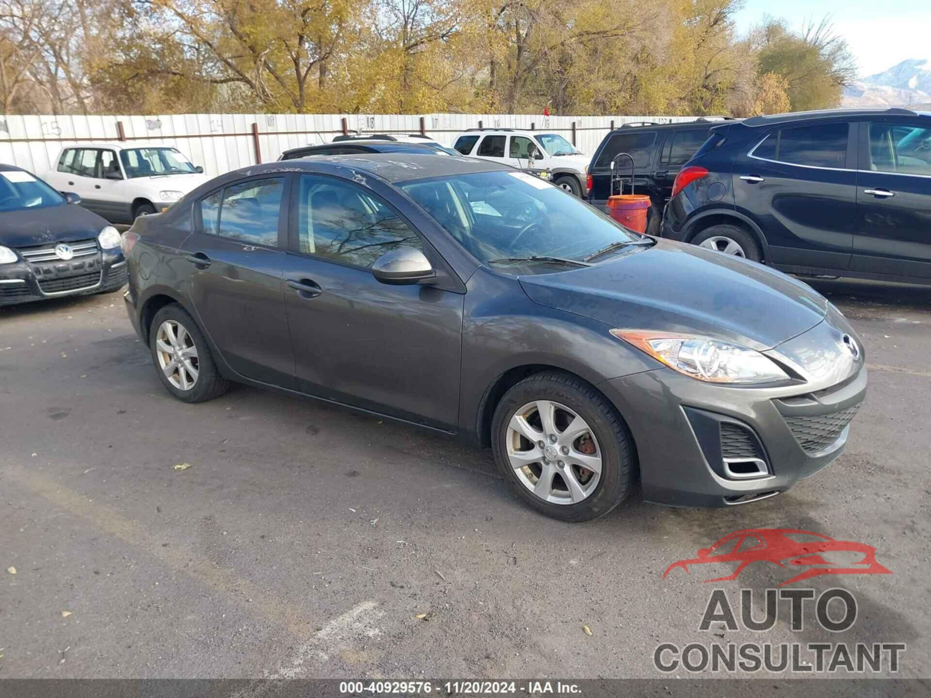 MAZDA MAZDA3 2011 - JM1BL1VFXB1458161