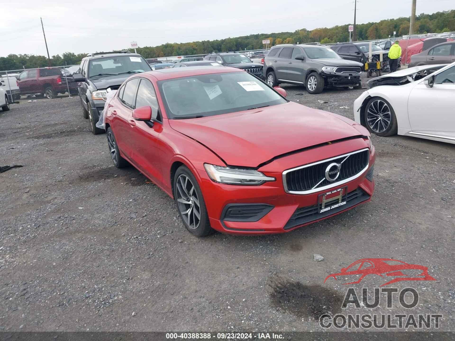 VOLVO S60 2019 - 7JRA22TK6KG010020