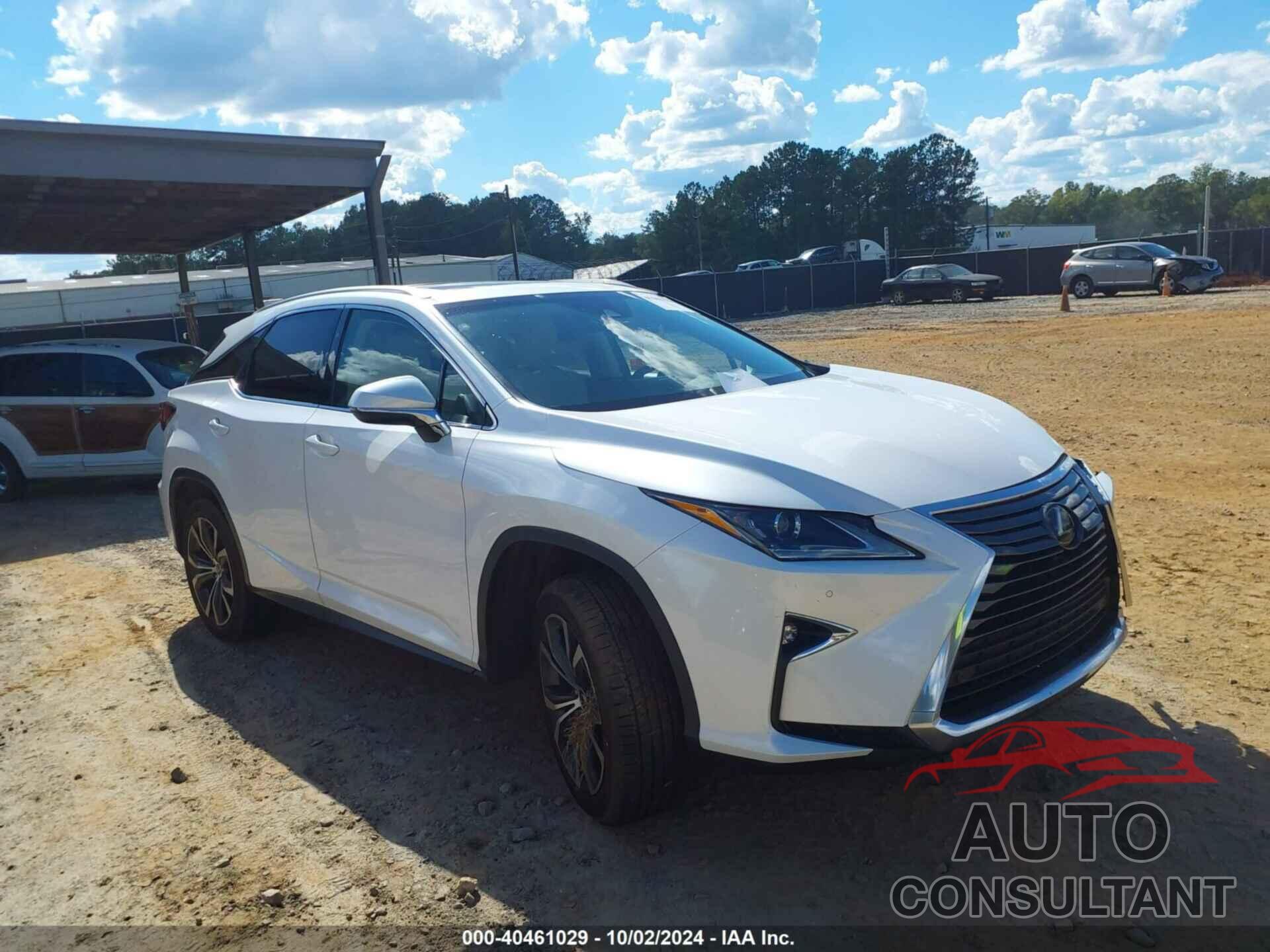 LEXUS RX 350 2019 - 2T2ZZMCA6KC130412