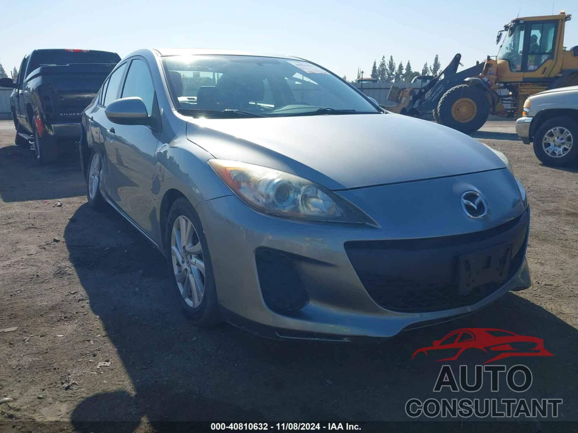 MAZDA MAZDA3 2012 - JM1BL1W88C1644315