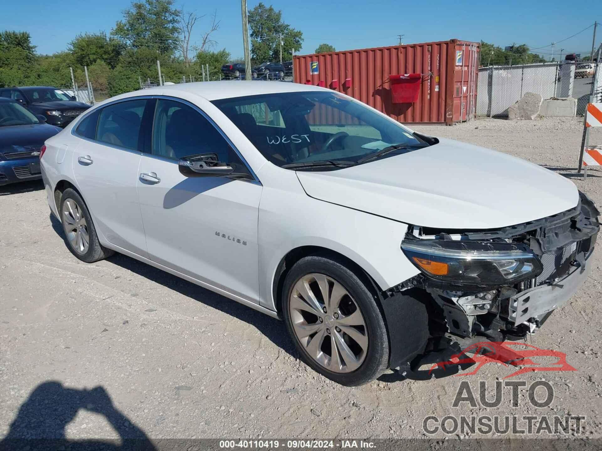 CHEVROLET MALIBU 2018 - 1G1ZE5SX6JF189258