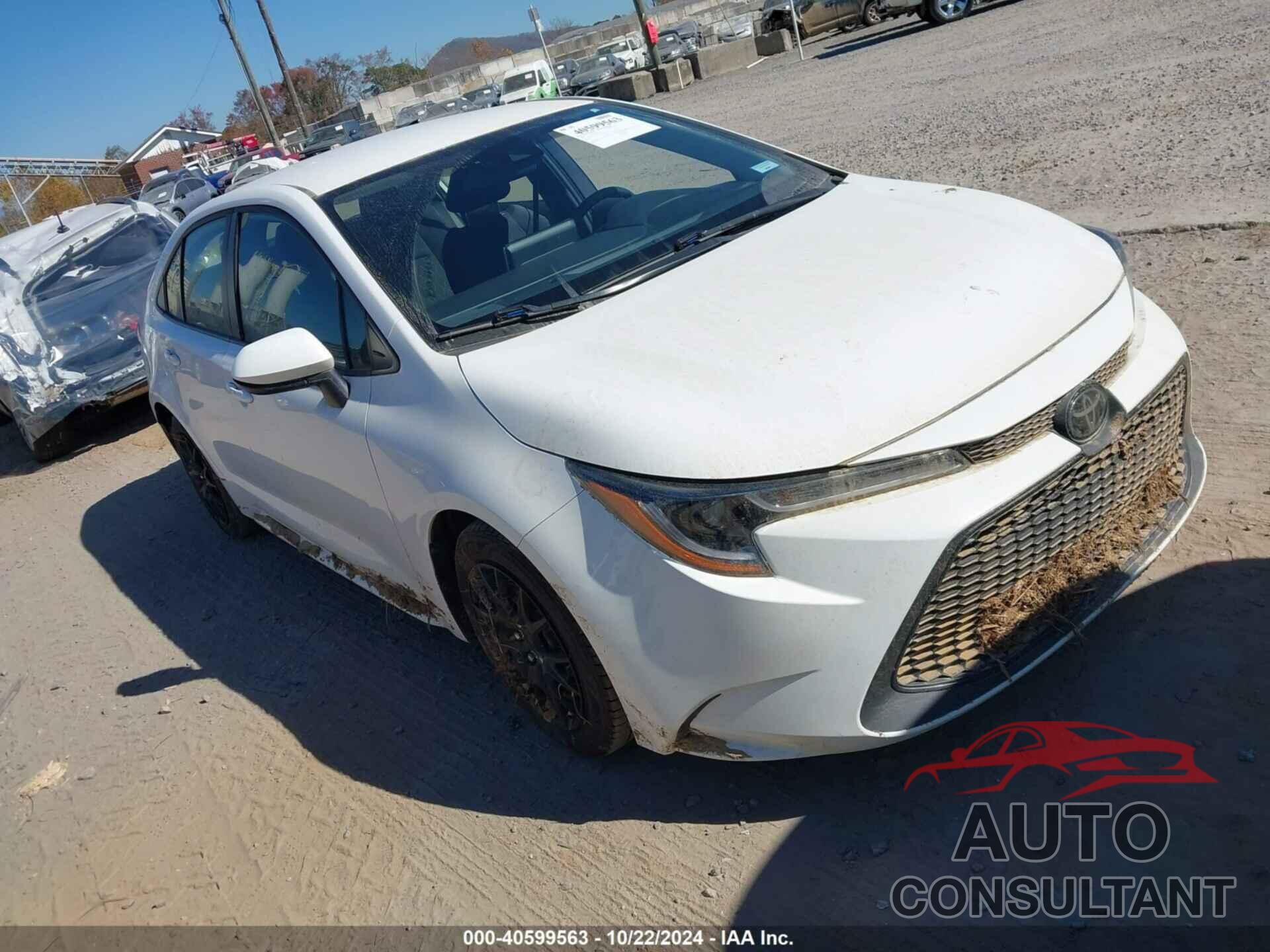 TOYOTA COROLLA 2020 - JTDEPRAE1LJ103474