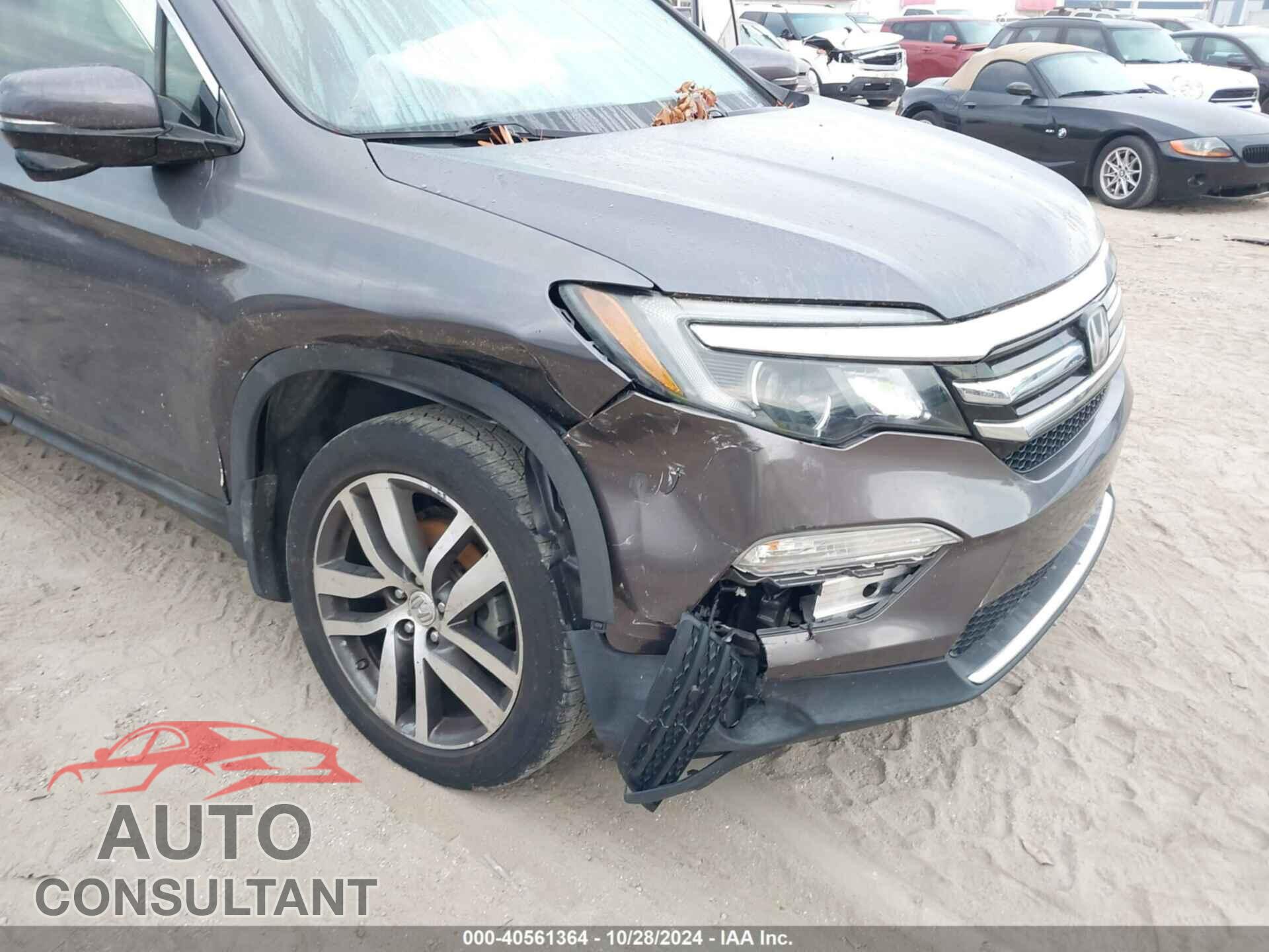 HONDA PILOT 2017 - 5FNYF5H94HB016331