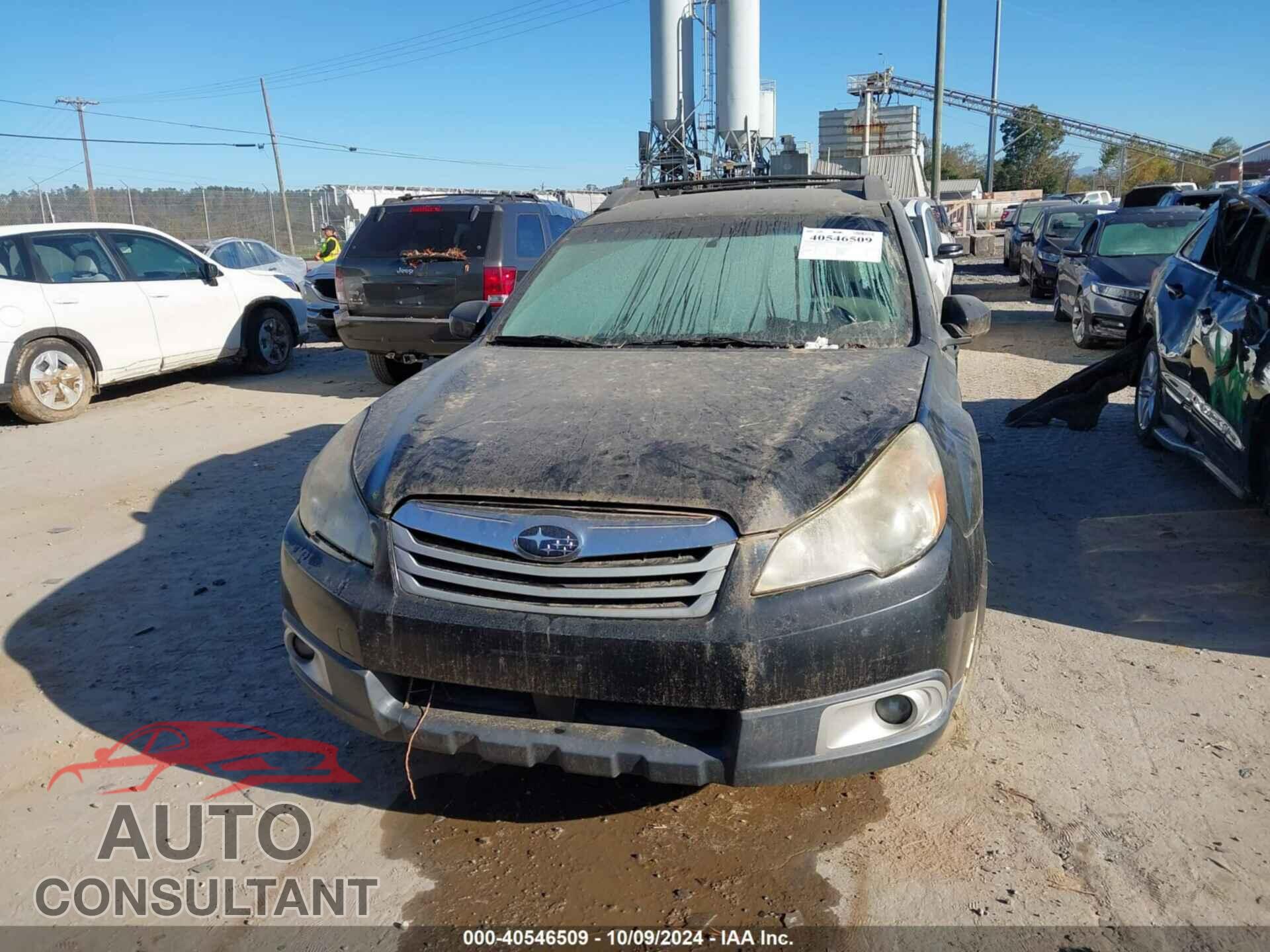 SUBARU OUTBACK 2011 - 4S4BRBCC2B3332292