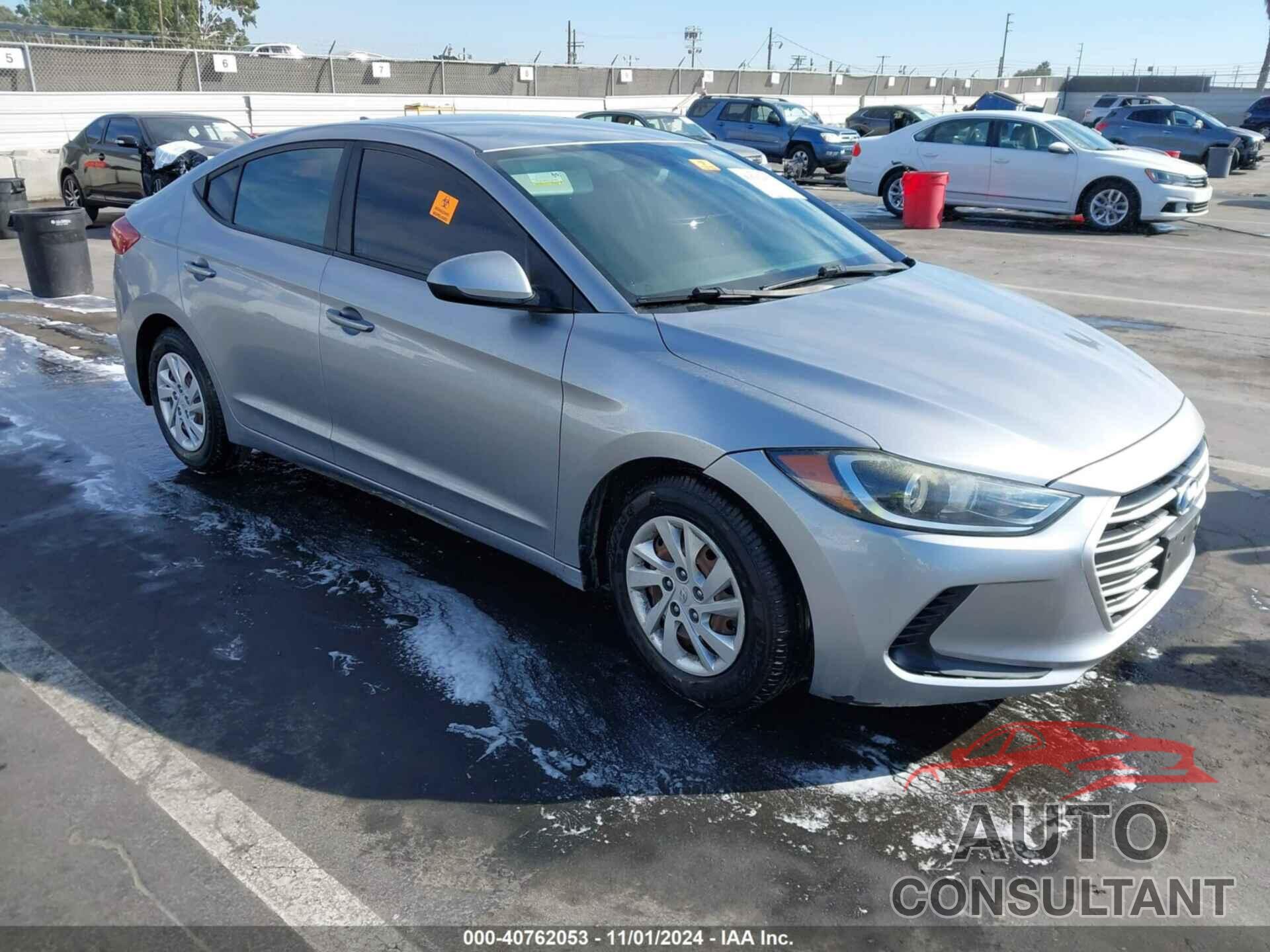 HYUNDAI ELANTRA 2017 - 5NPD74LF6HH156580