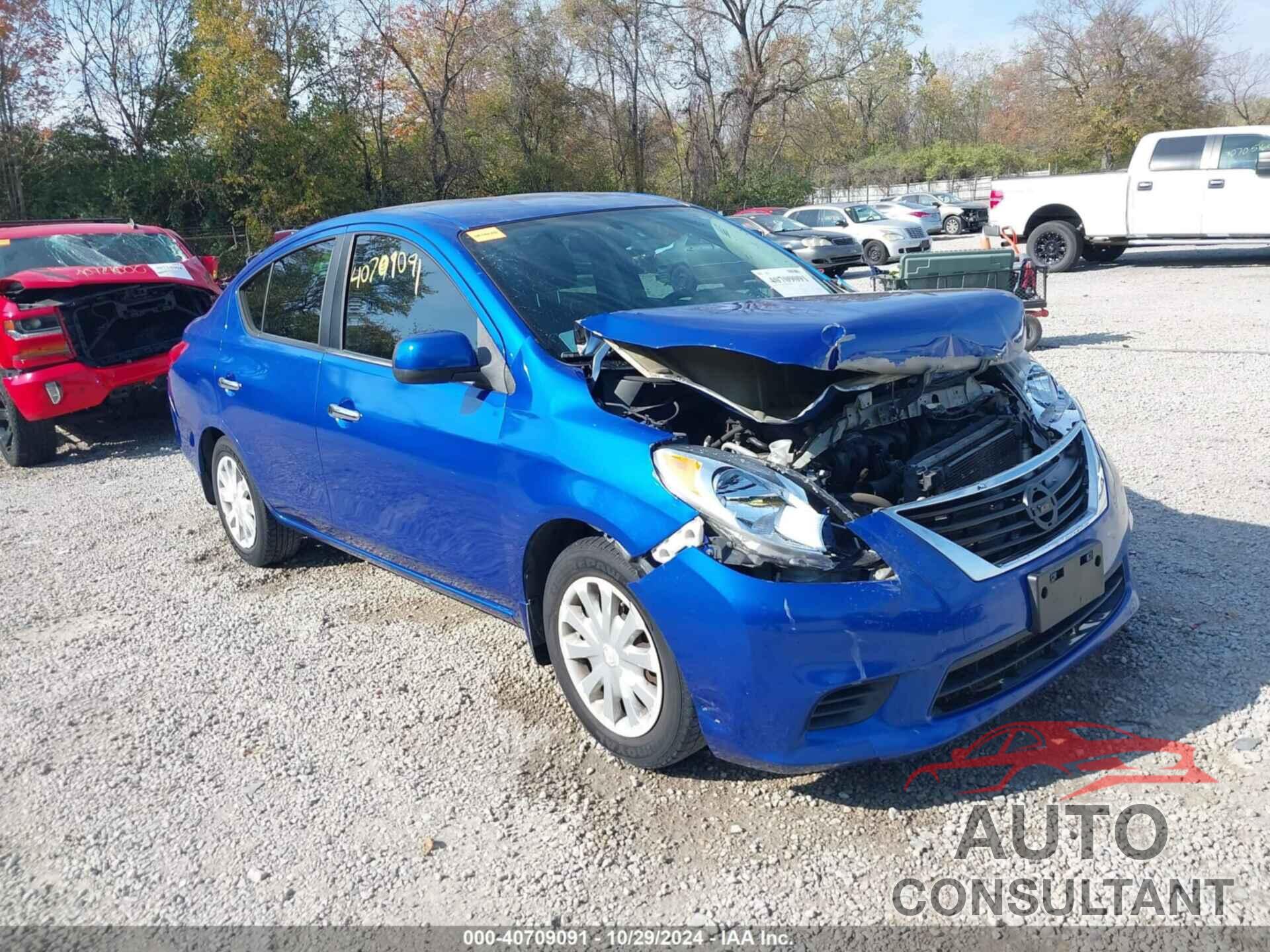 NISSAN VERSA 2012 - 3N1CN7AP1CL837269