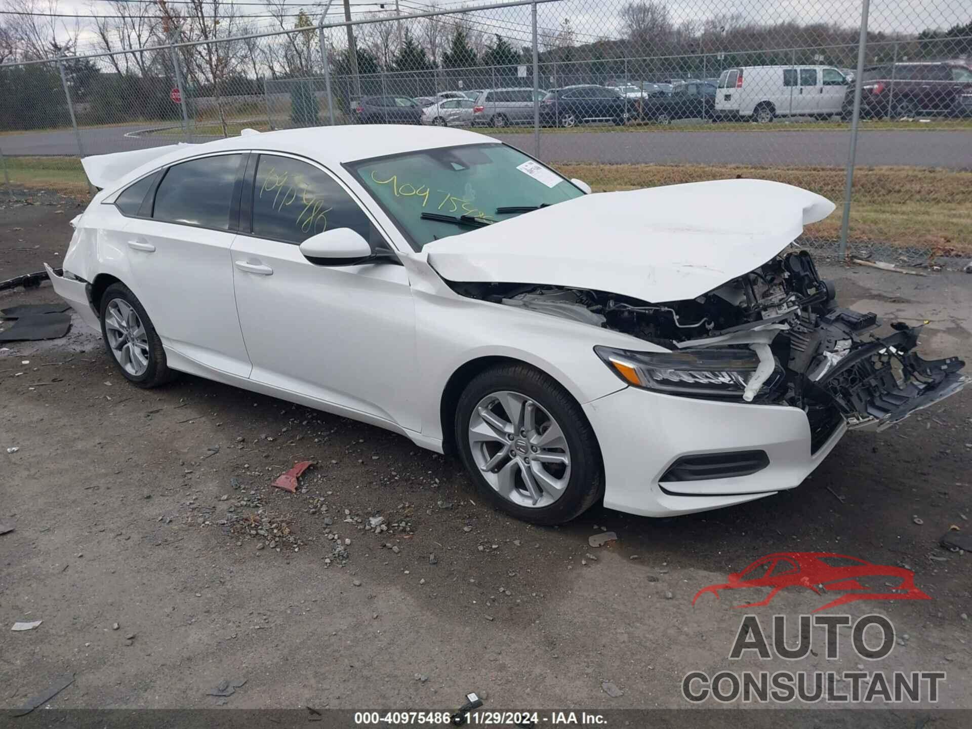HONDA ACCORD 2018 - 1HGCV1F10JA231787