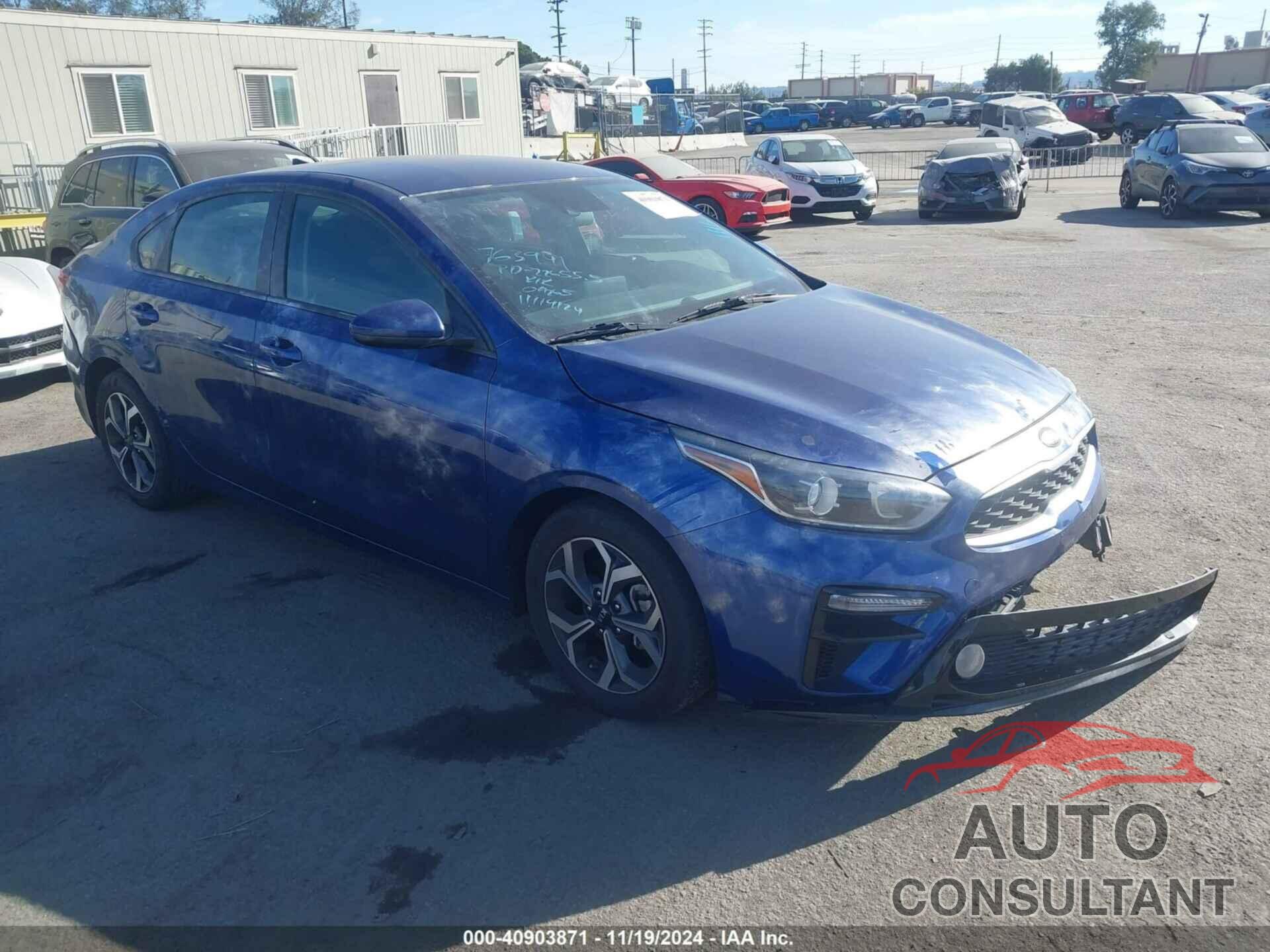 KIA FORTE 2019 - 3KPF24AD7KE115444