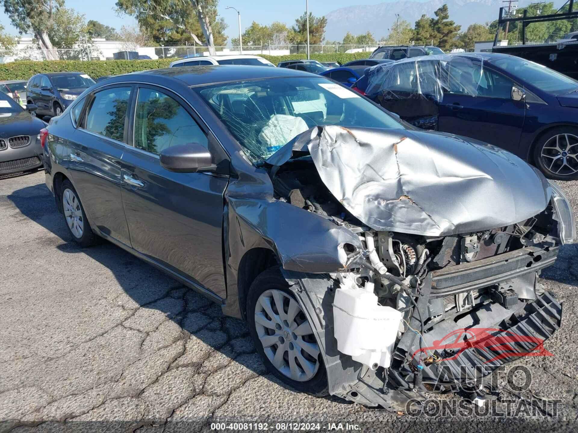 NISSAN SENTRA 2019 - 3N1AB7AP4KY227688