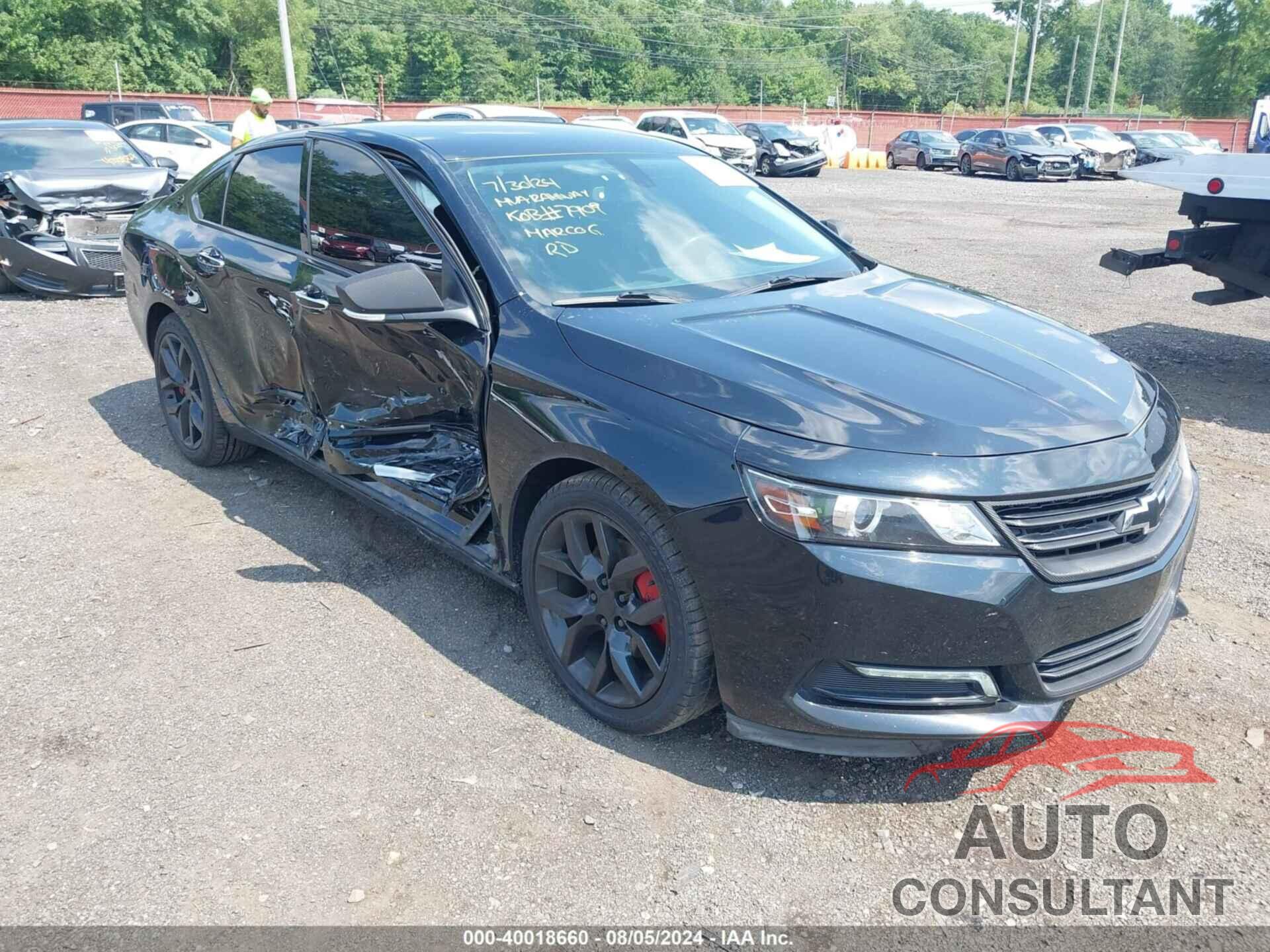 CHEVROLET IMPALA 2019 - 1G1105S3XKU107909