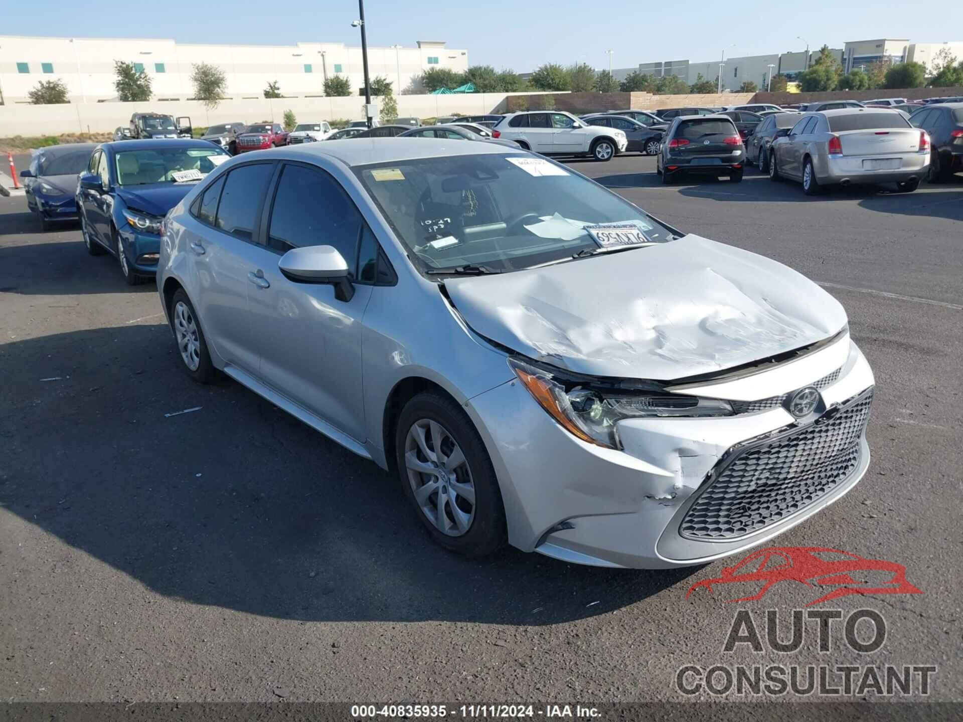 TOYOTA COROLLA 2022 - 5YFEPMAE3NP275832