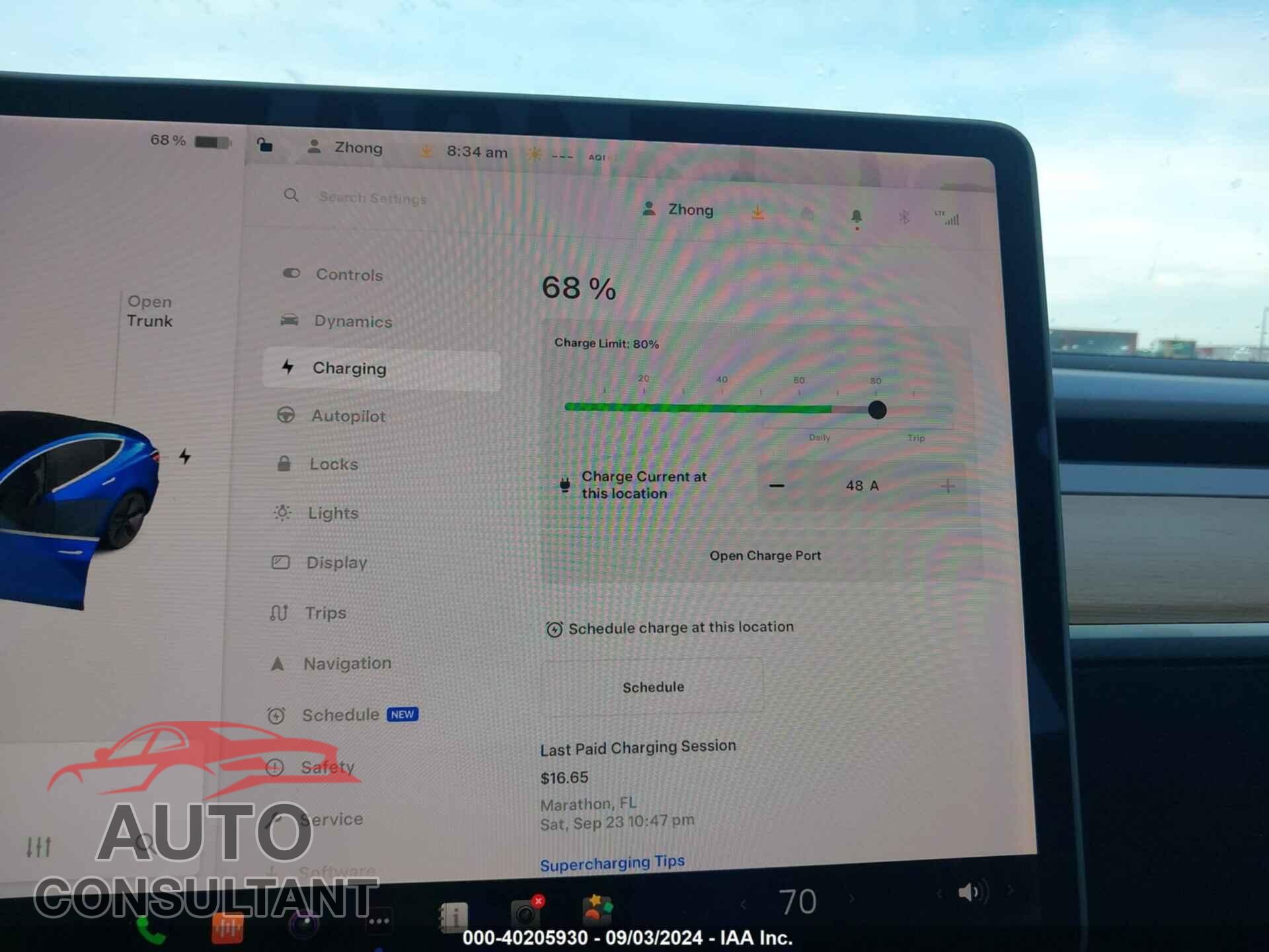 TESLA MODEL 3 2018 - 5YJ3E1EA7JF043405
