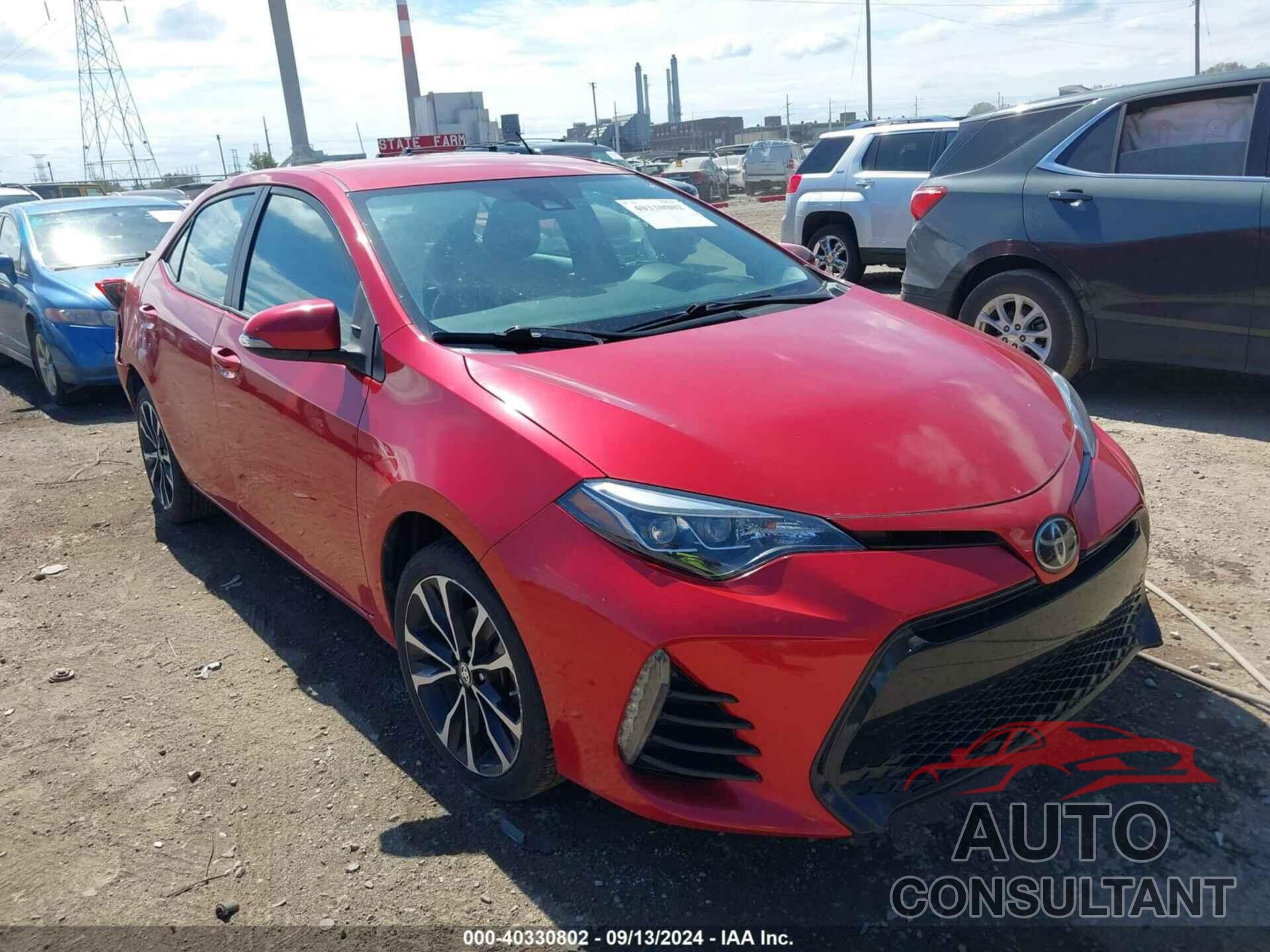 TOYOTA COROLLA 2018 - 2T1BURHE9JC022426