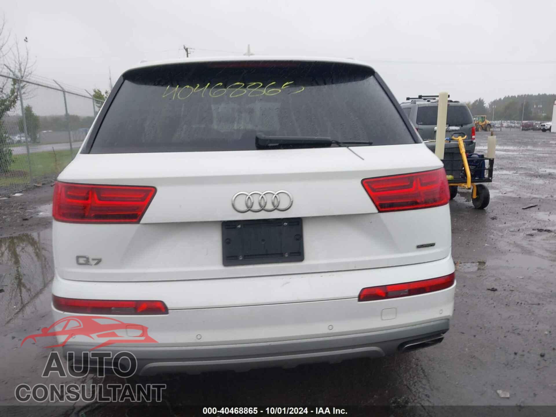 AUDI Q7 2018 - WA1AHAF75JD003729