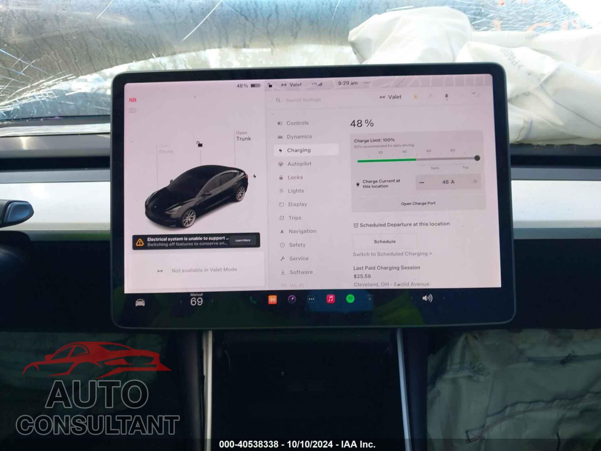 TESLA MODEL 3 2018 - 5YJ3E1EB6JF110682