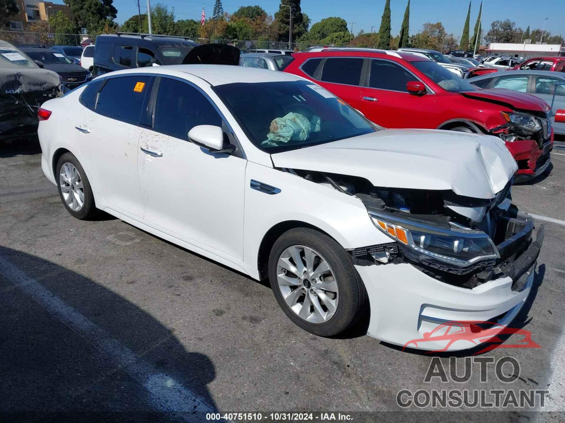 KIA OPTIMA 2016 - 5XXGU4L35GG064883