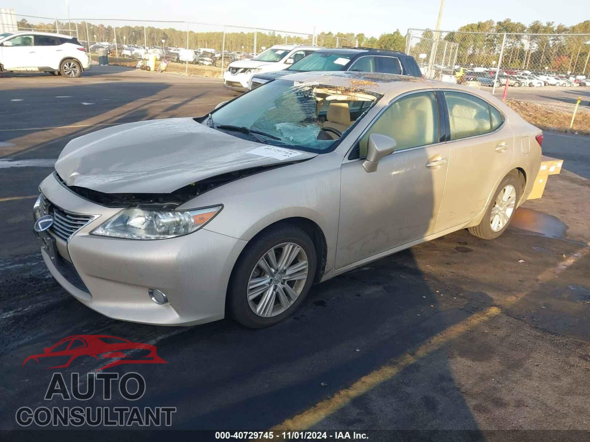 LEXUS ES 350 2014 - JTHBK1GG1E2145151