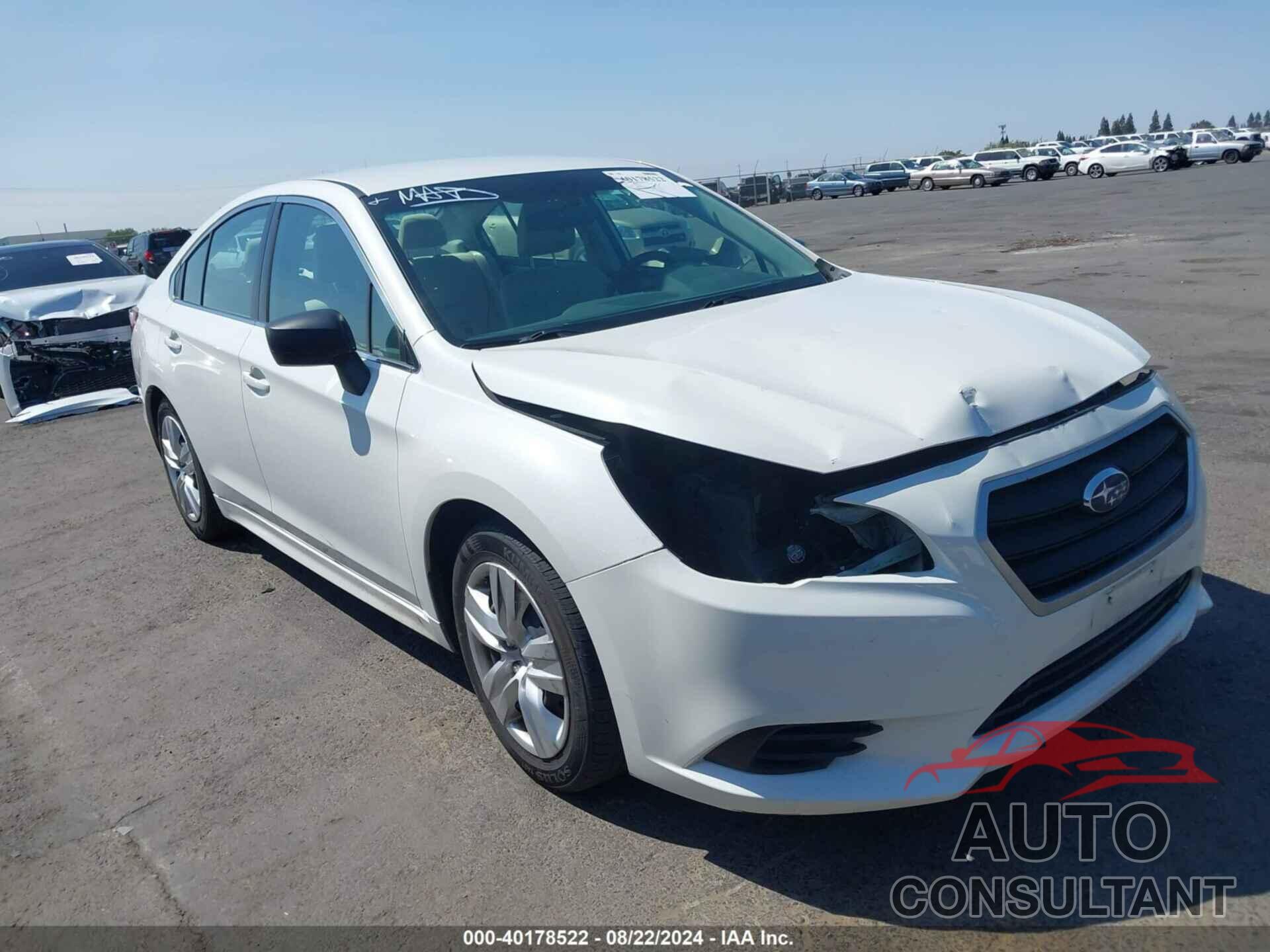 SUBARU LEGACY 2016 - 4S3BNAA65G3046595