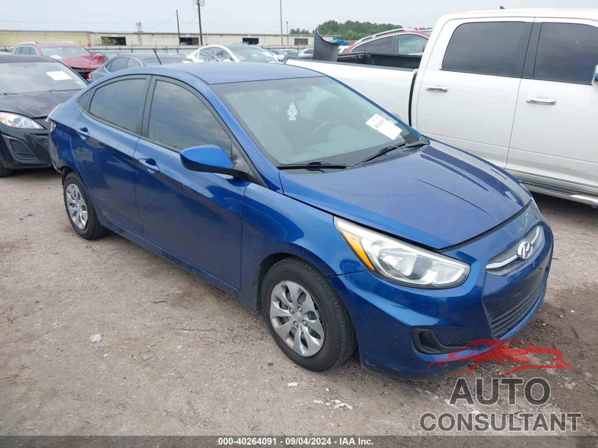 HYUNDAI ACCENT 2016 - KMHCT4AE8GU140981