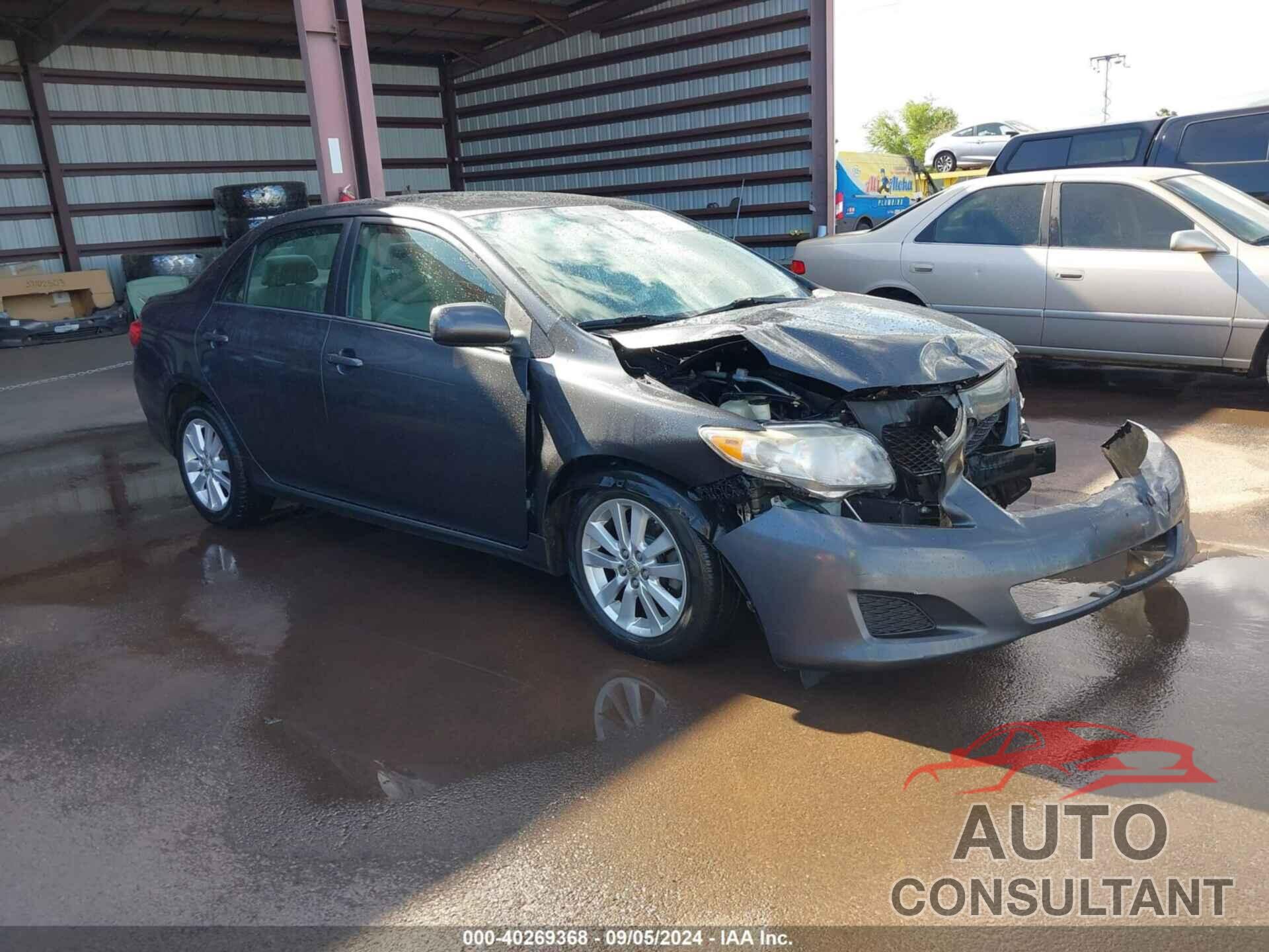 TOYOTA COROLLA 2009 - 1NXBU40E99Z062739