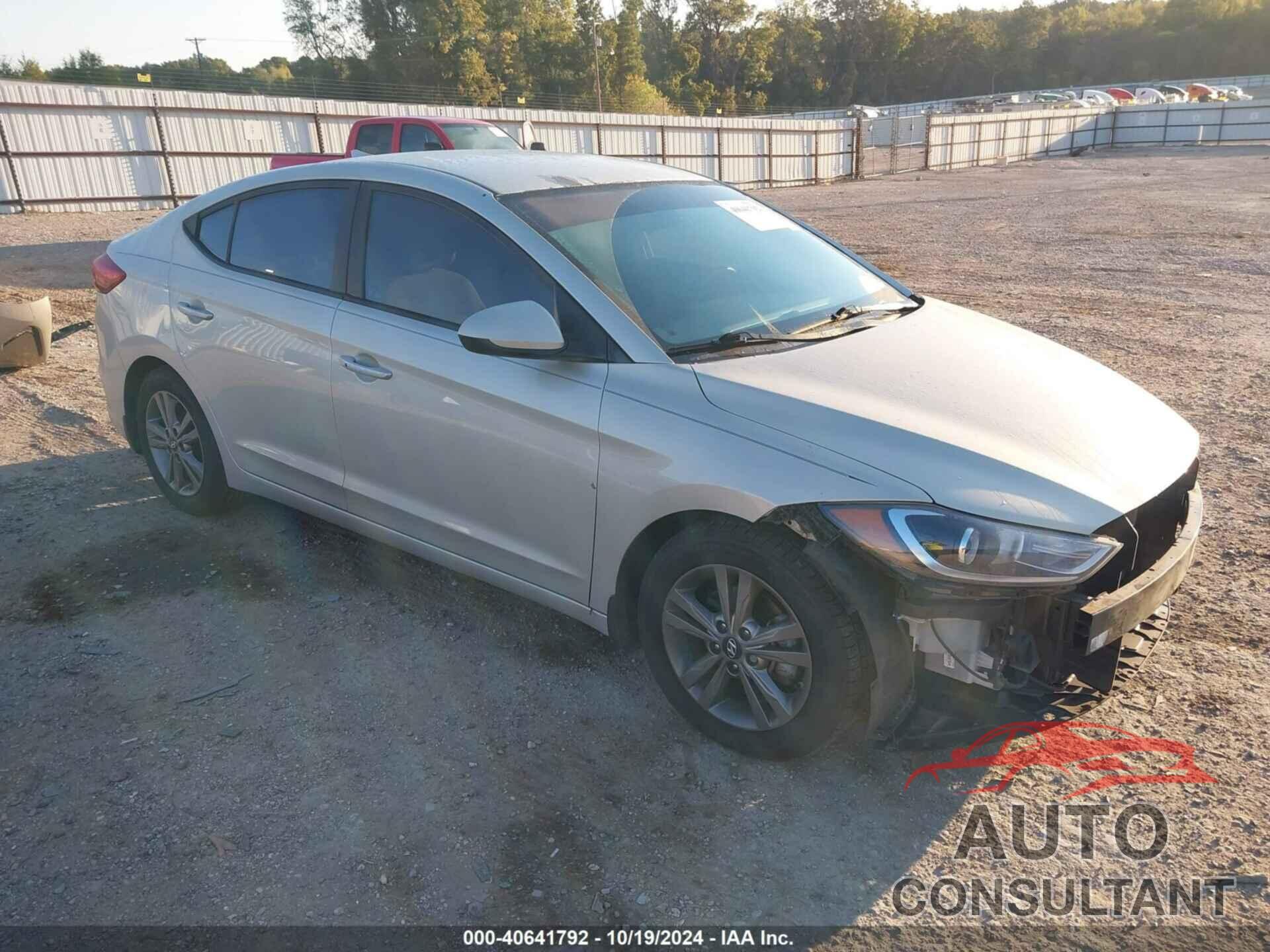 HYUNDAI ELANTRA 2017 - 5NPD84LFXHH041350