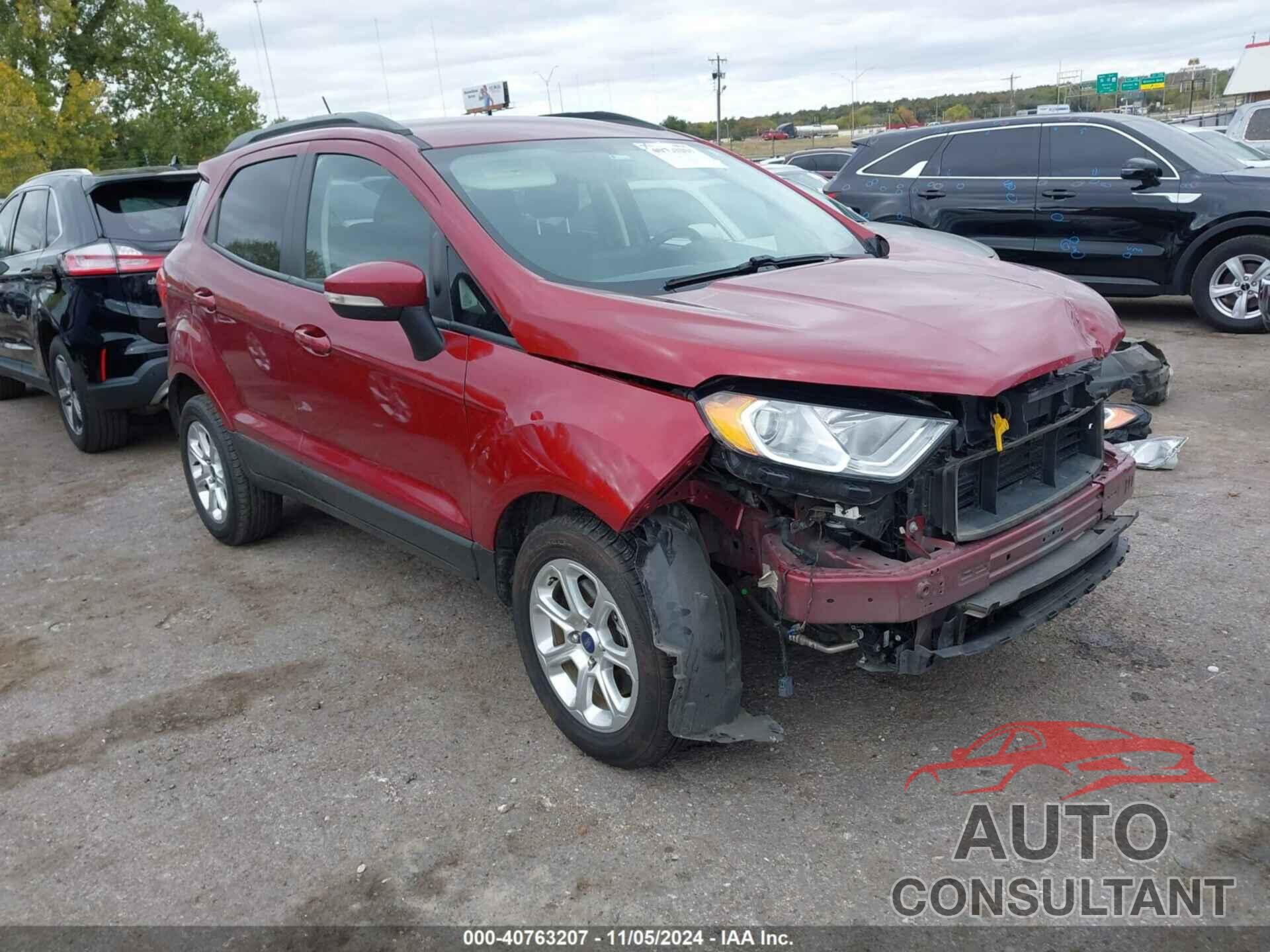 FORD ECOSPORT 2021 - MAJ3S2GE6MC424684