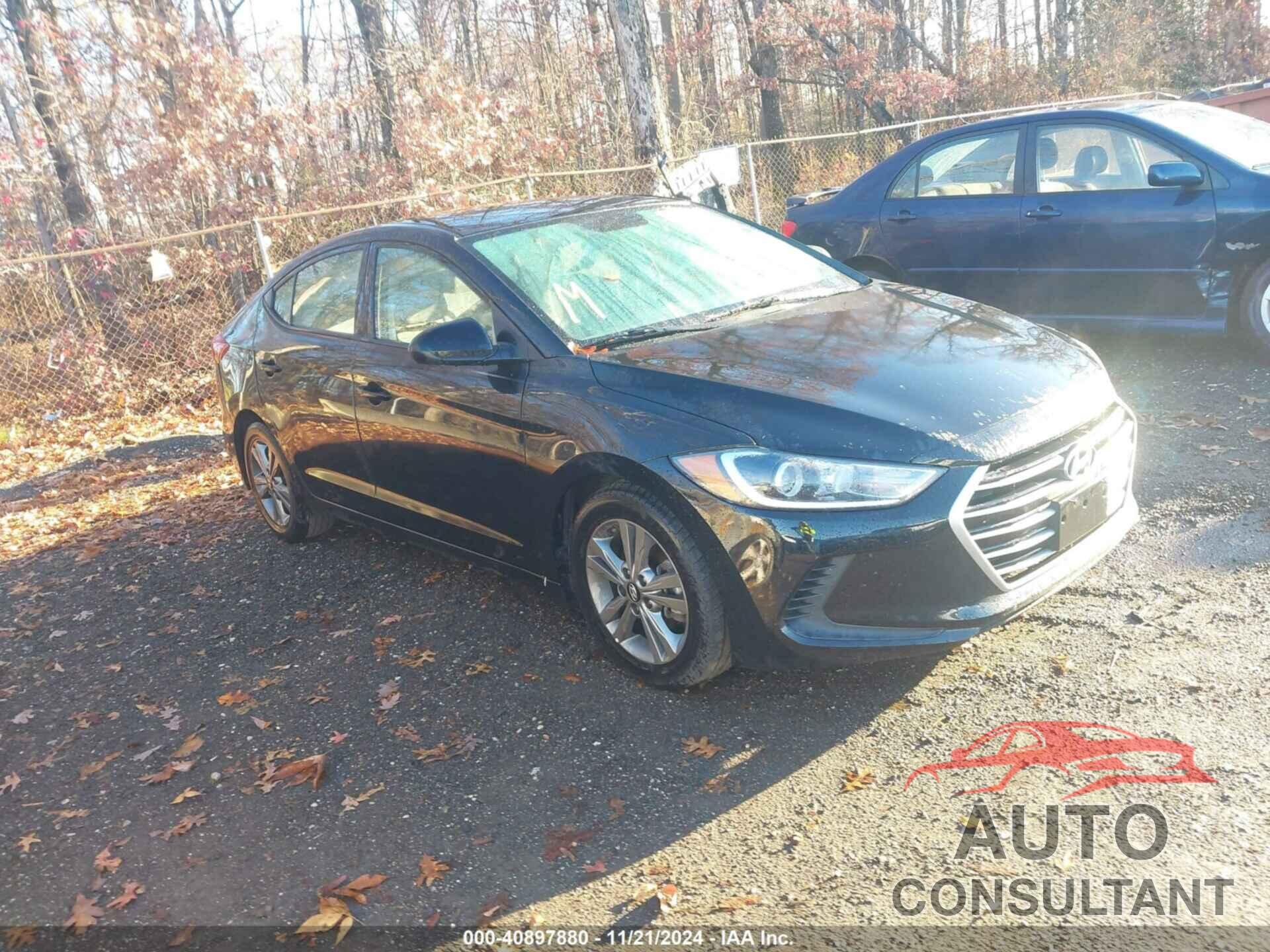 HYUNDAI ELANTRA 2018 - 5NPD84LF7JH344849